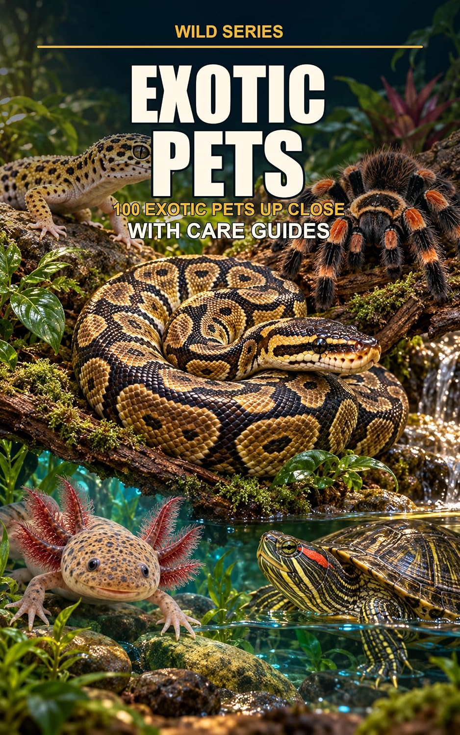 Exotic Pets: 100 Exotic Pets Up Close with Care Guides (Wild Series) (English Edition) baixar o livro de graça