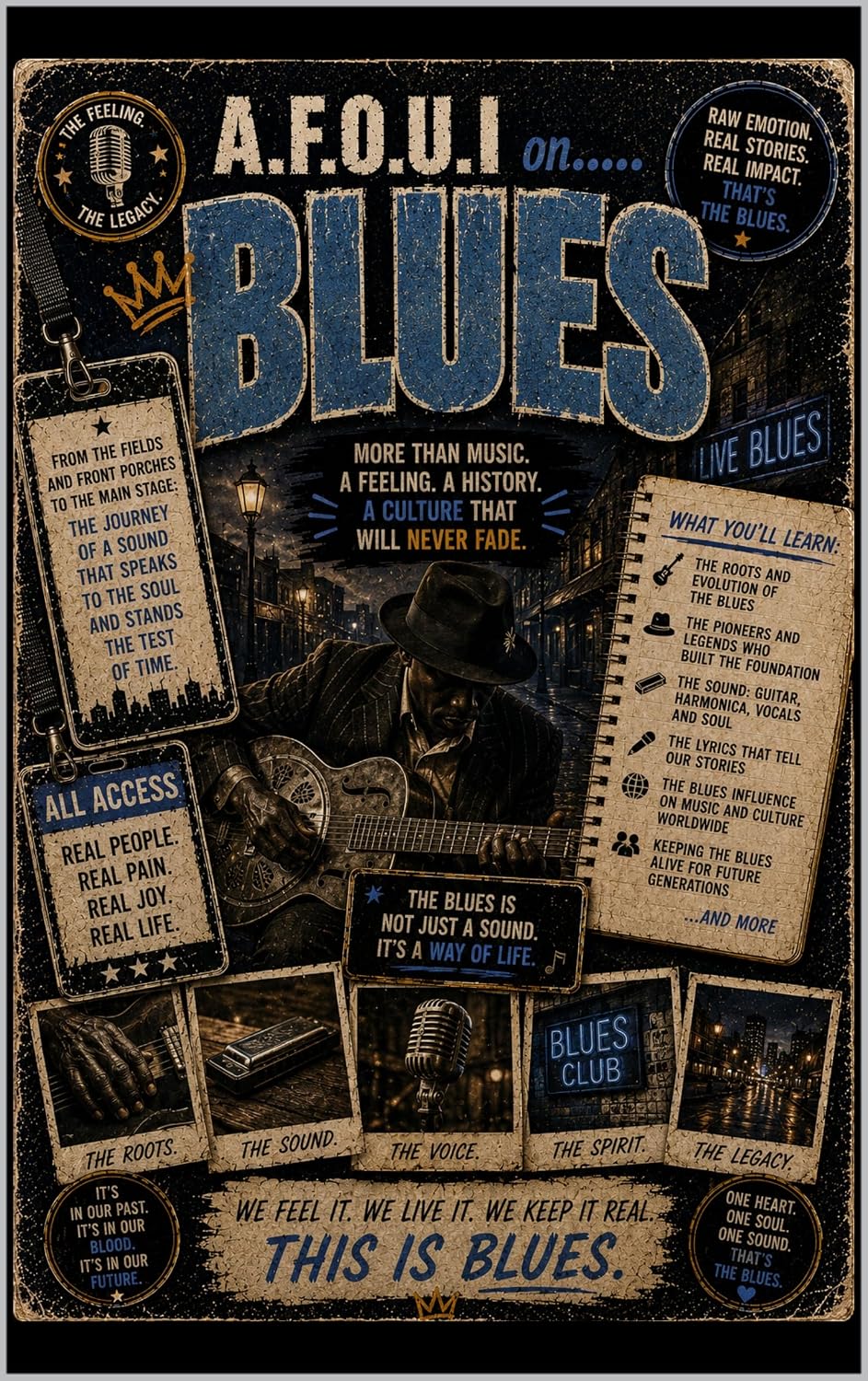 A.F.O.U.I on.....Blues (English Edition) baixar o livro de graça