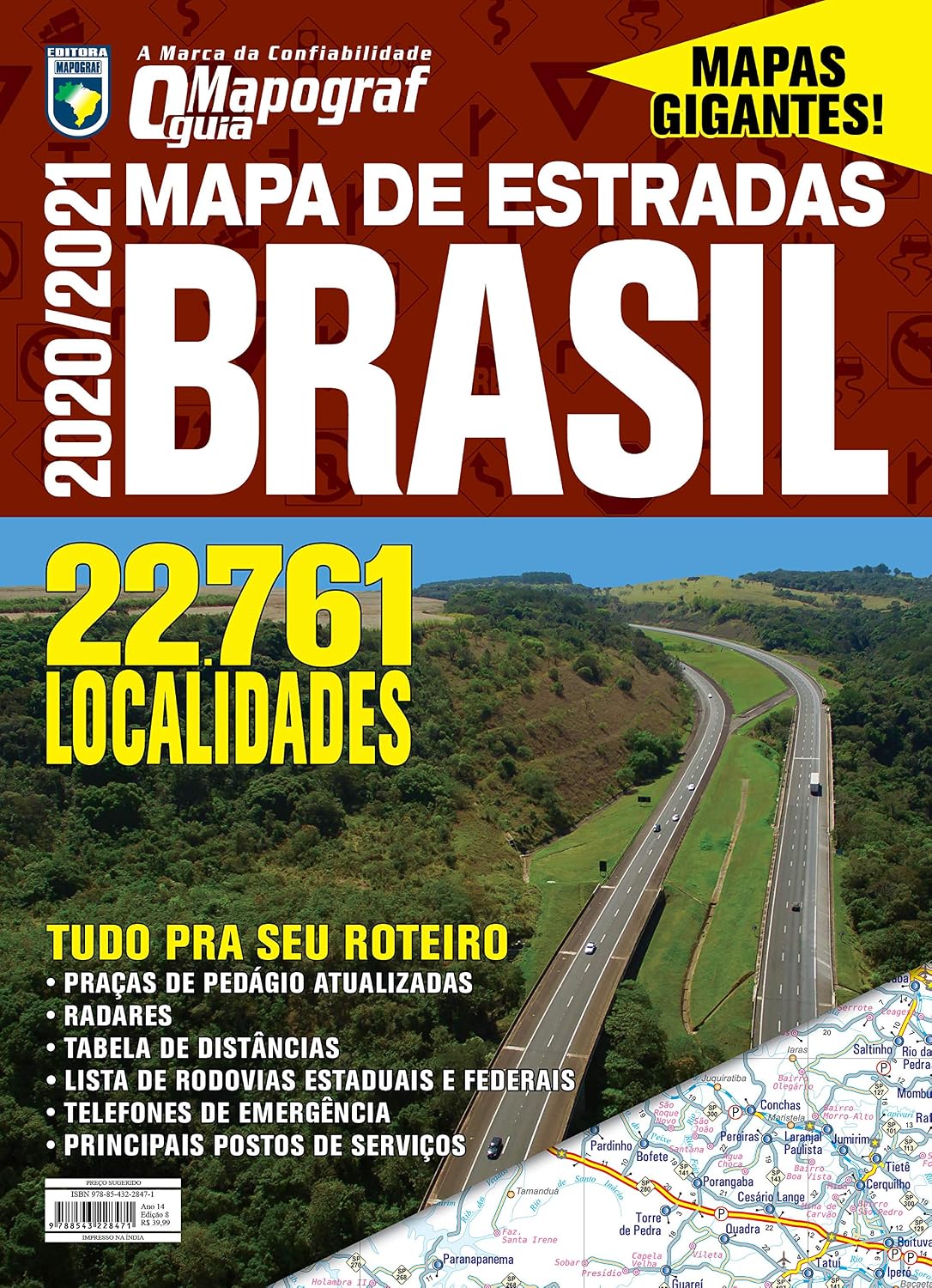 capítulo por capítulo baixar O Mapograf Guia - Mapa de estradas Brasil 2021