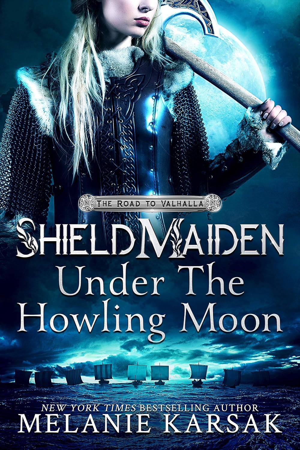 ler totalmente Shield-Maiden: Under the Howling Moon (The Road to Valhalla Book 1) (English Edition)