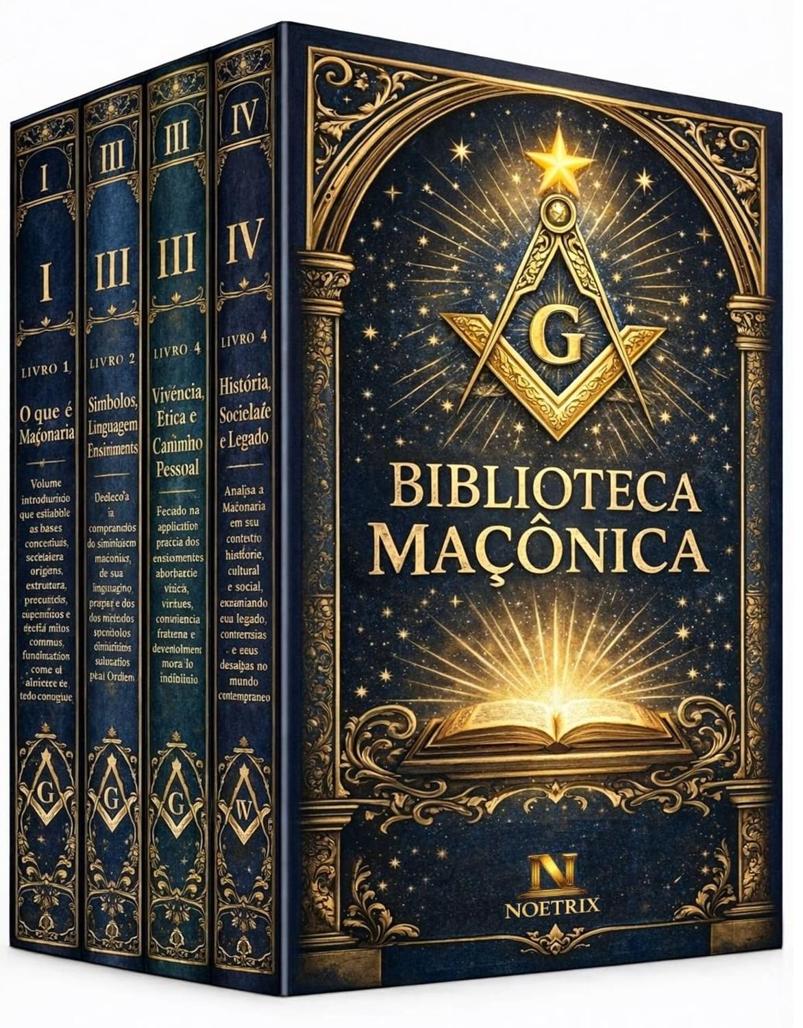 Biblioteca Maçonica - 4 Livros - Compreendendo a Maçonaria: história, simbolismo e formação moral: História, símbolos e valores explicados para quem está dando os primeiros passos baixar livro de graça