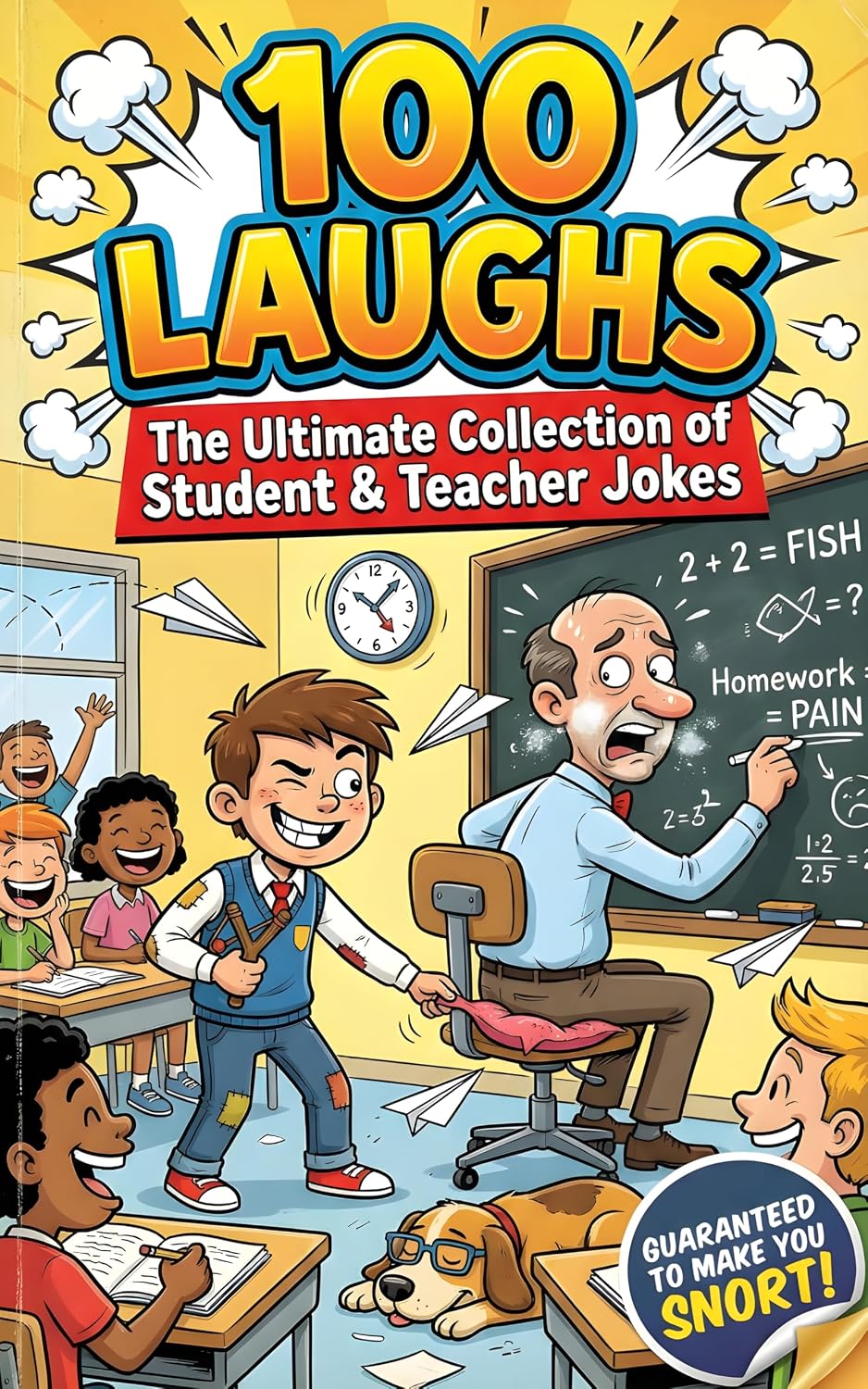 100 LAUGHS: The Ultimate Collection of Student & Teacher Jokes (English Edition) baixar livro de graça