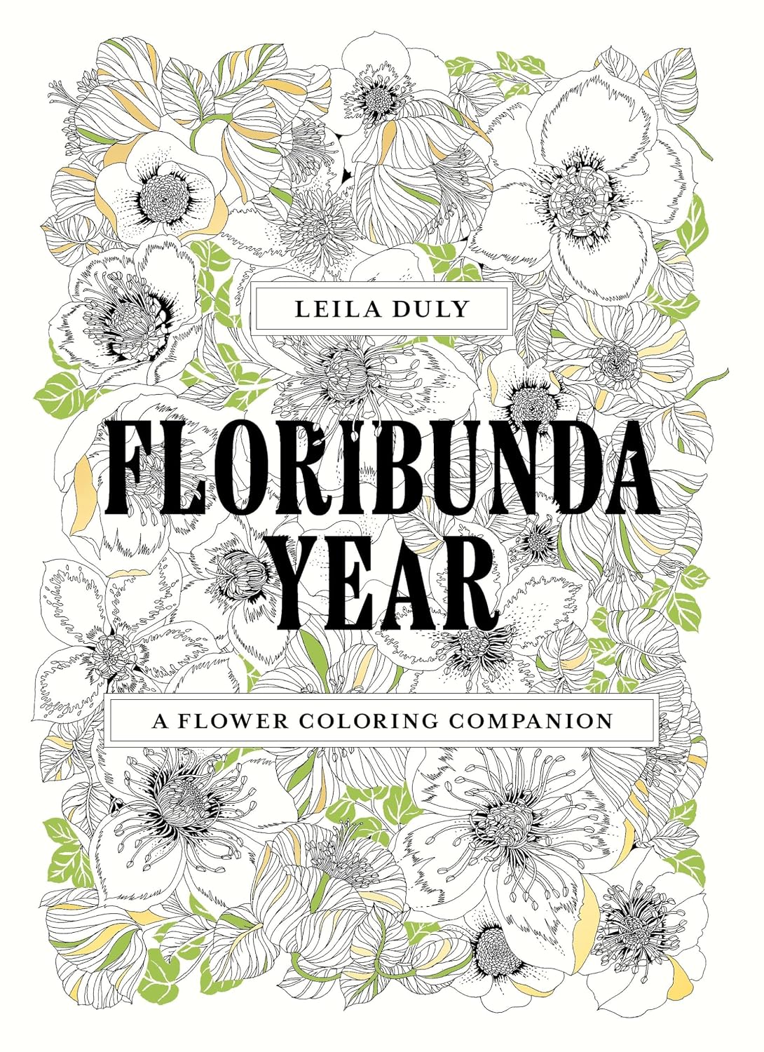 Floribunda Year: A Flower Coloring Companion baixar o livro de graça