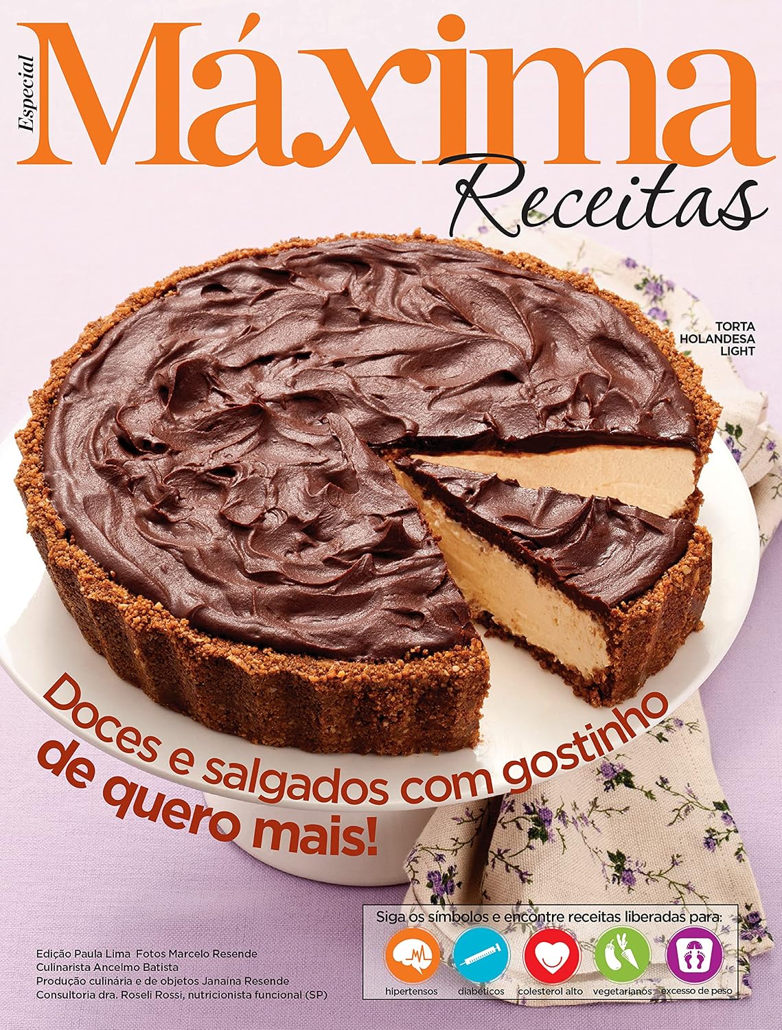 ler totalmente Revista Máxima Receitas - Doces e salgados com gostinho de quero mais!