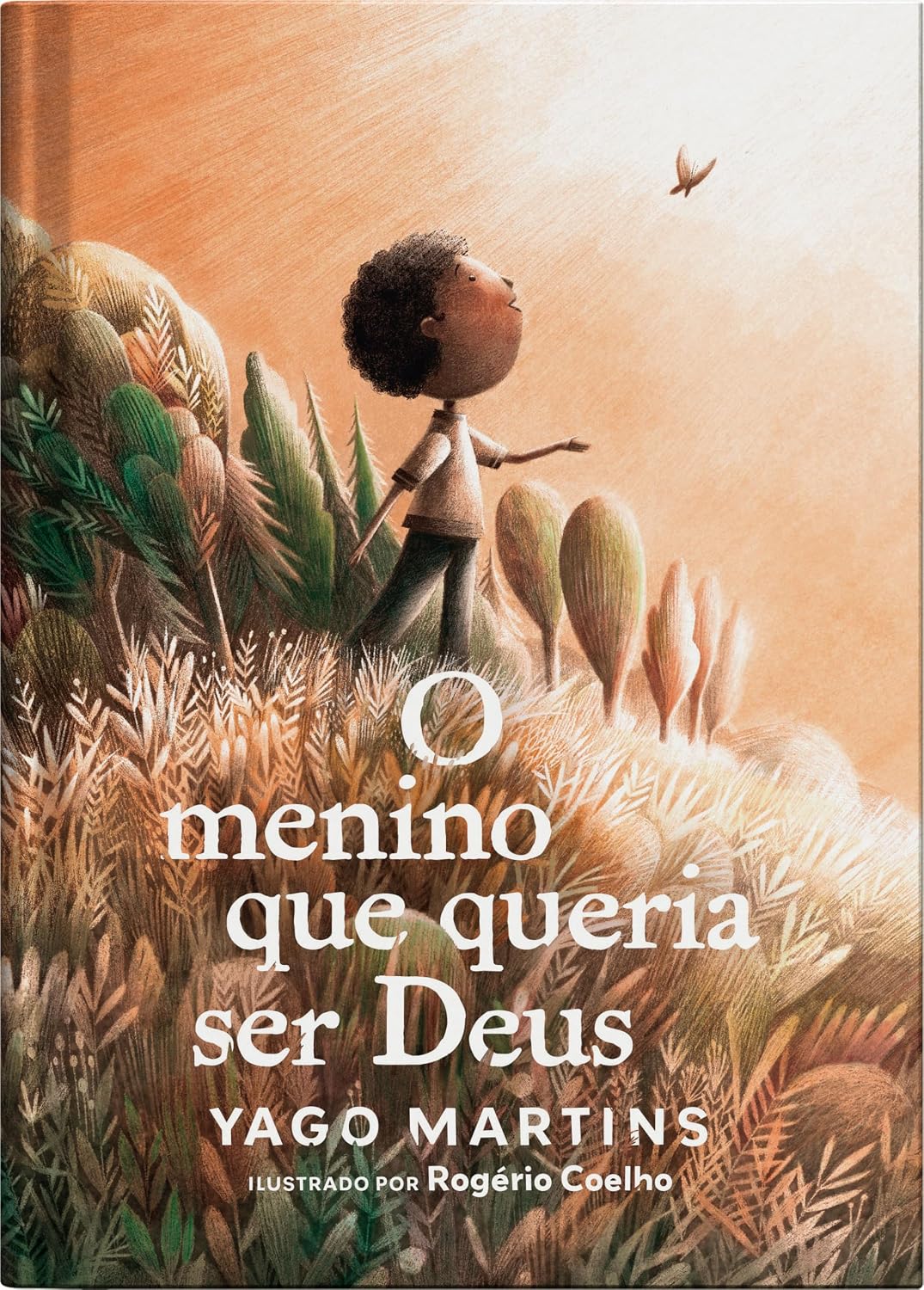 O menino que queria ser Deus ― Ficção infantojuvenil ilustrada, com capa dura