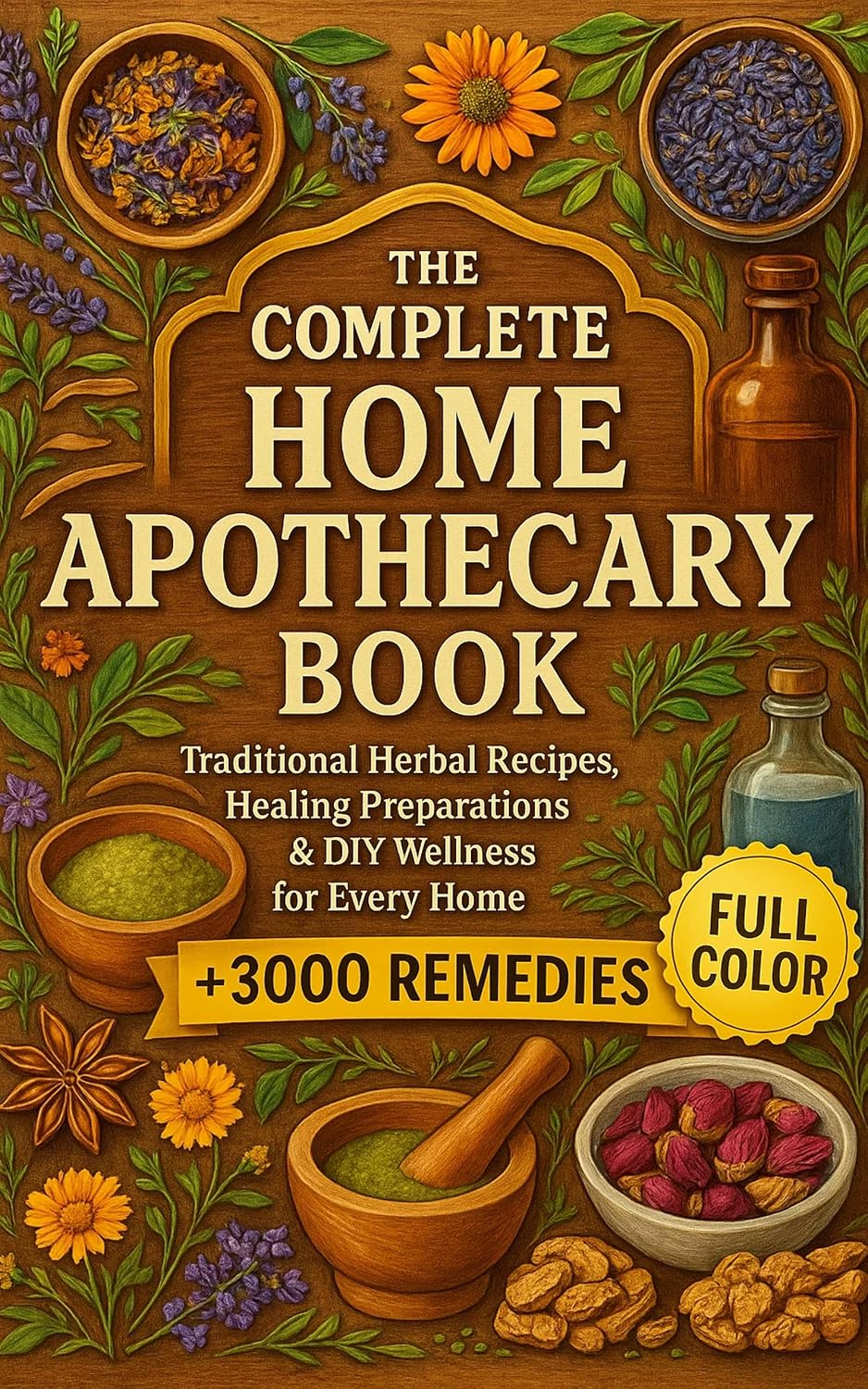 ler totalmente The Complete Apothecary Collection of Natural Remedies: Traditional Herbal Recipes, Healing Preparations & DIY Wellness for Every Home (English Edition)