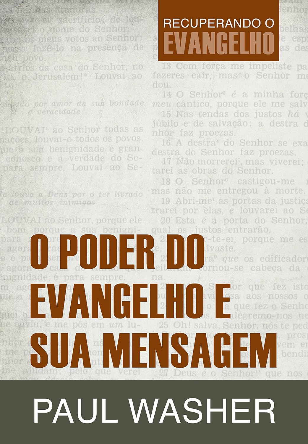 O poder do Evangelho e sua mensagem baixar o livro de graça