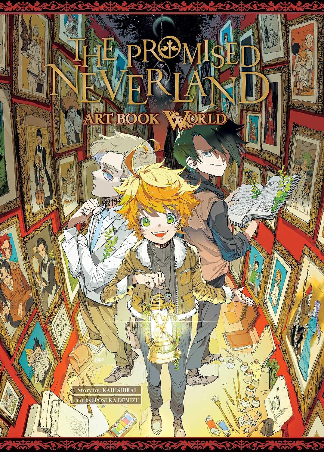 capítulo por capítulo baixar The Promised Neverland: Art Book World