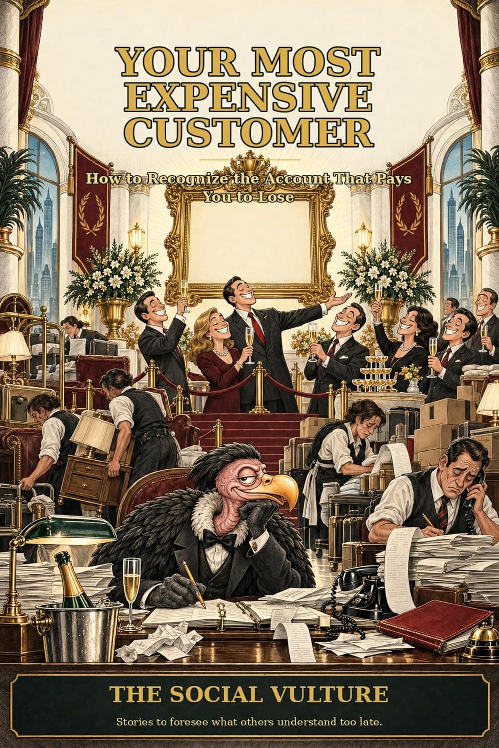 ler totalmente Your Most Expensive Customer: The Hidden Cost of Keeping the Customer Everyone Fears to Lose (THE SOCIAL VULTURE Book 24) (English Edition)