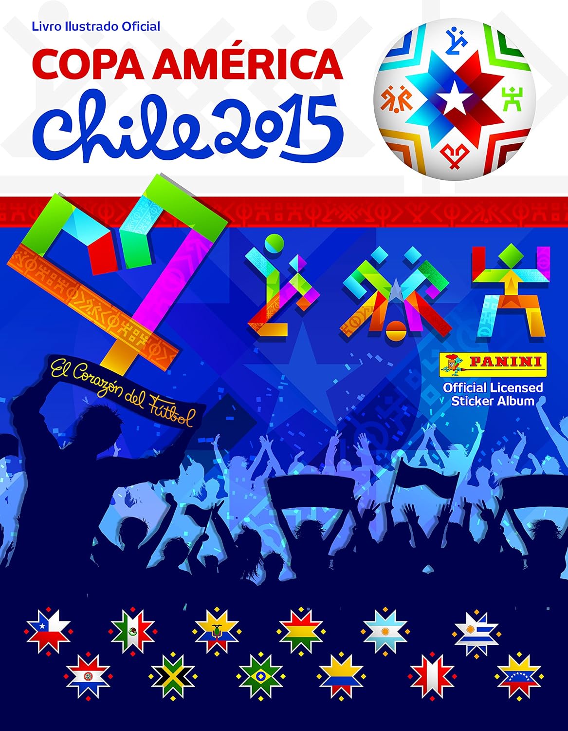 álbum de figurinhas (capa dura) copa América 2015: 15 baixar o livro de graça