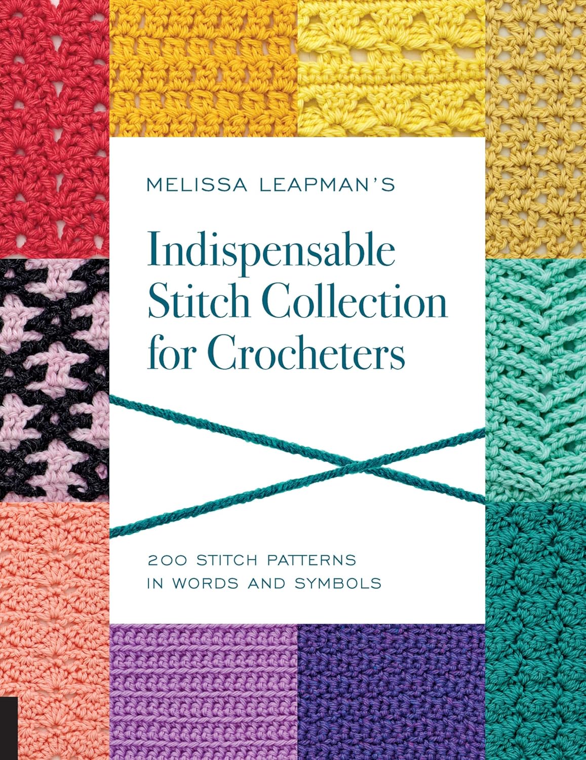capítulo por capítulo baixar Melissa Leapman's Indispensable Stitch Collection for Crocheters: 200 Stitch Patterns in Words and Symbols (English Edition)