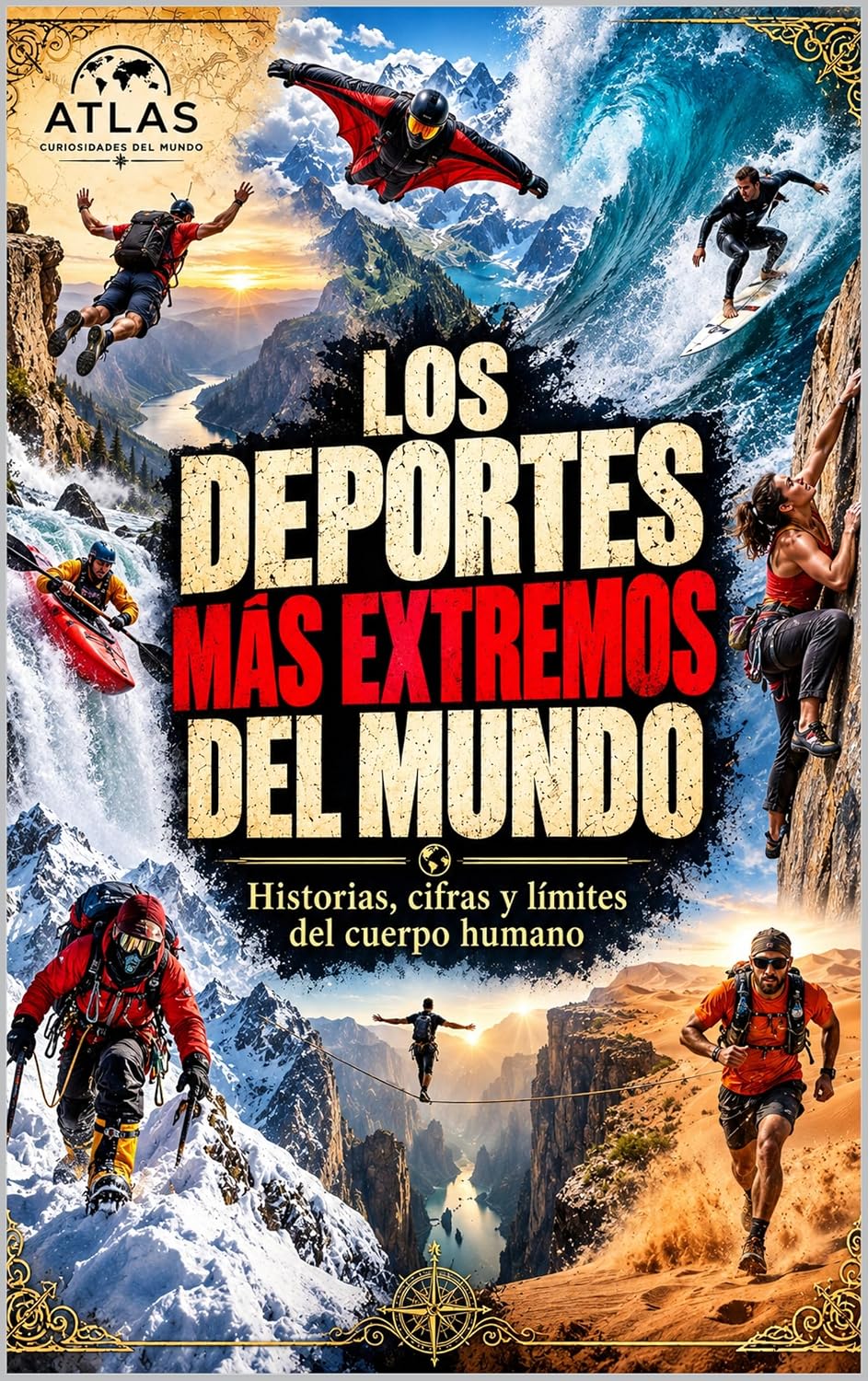 capítulo por capítulo baixar LOS DEPORTES MAS EXTREMOS DEL MUNDO: Historias, cifras y límites del cuerpo humano (ATLAS - Curiosidades del mundo nº 13) (Spanish Edition)