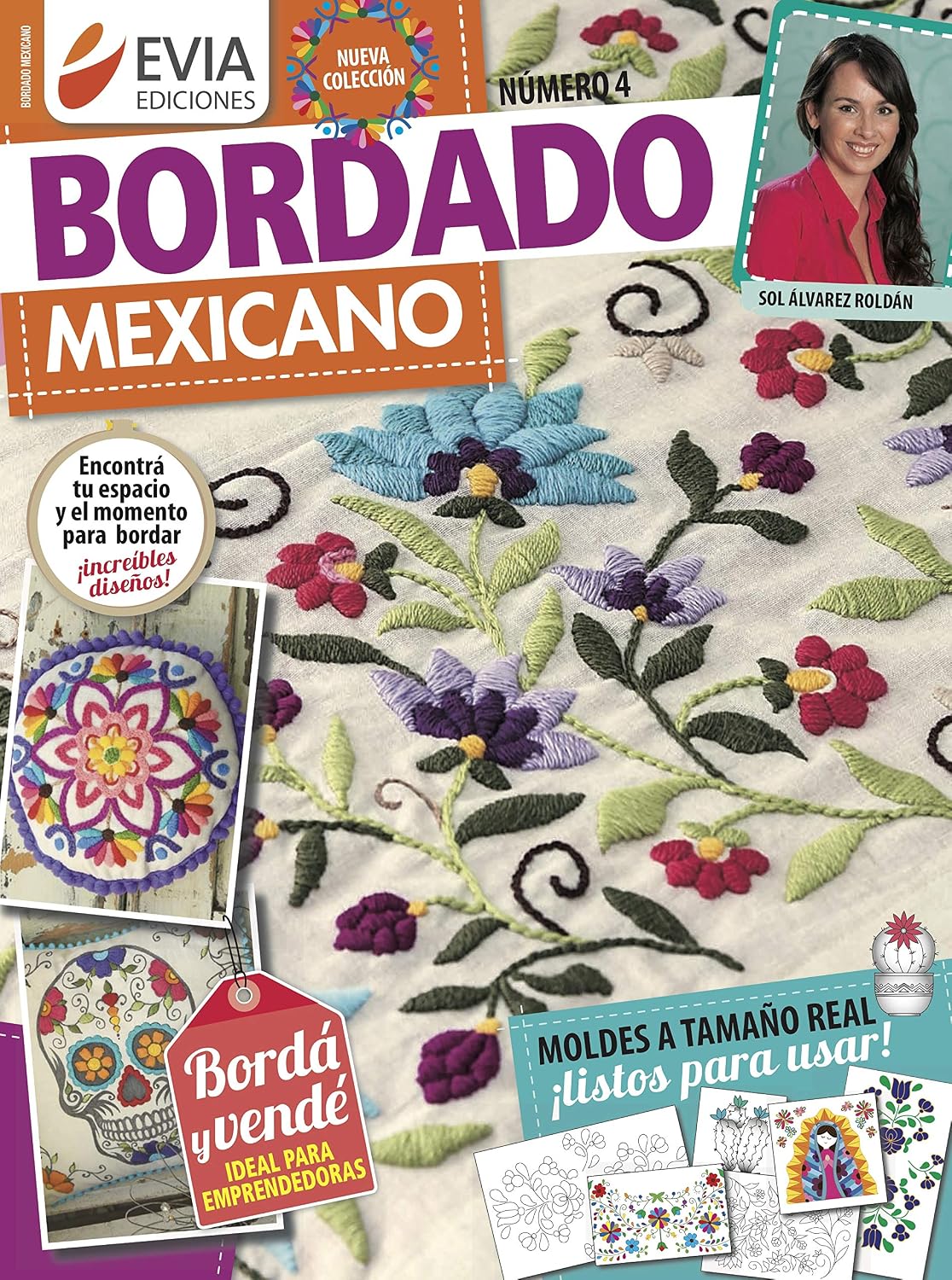 capítulo por capítulo baixar BORDADO MEXICANO 4: ideal para emprendedoras (BORDADO MEXICANO - LA COLECCION MAS COMPLETA nº 5) (Spanish Edition)