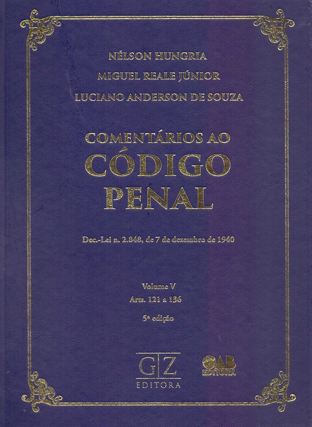 Comentários ao Código Penal - Volume 5 baixar livro de graça
