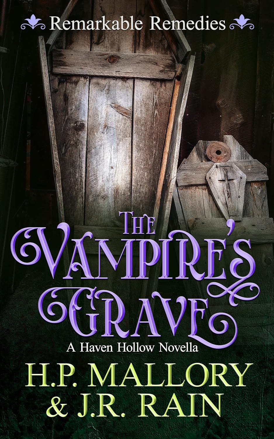 ler totalmente The Vampire's Grave (Novella): Paranormal Women's Fiction: (Remarkable Remedies) (Haven Hollow Book 15) (English Edition)