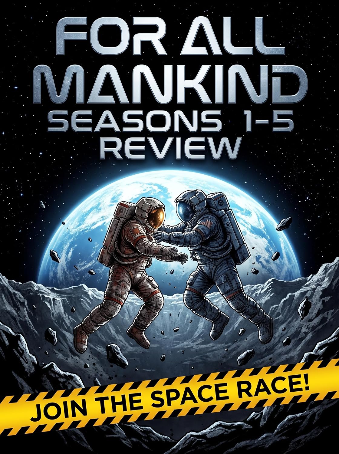 For All Mankind Seasons 1-5 Review: The Ultimate Fan’s Companion to the Timelines, Technology, and Triumphs from the Moon to the Mars Asteroid Missions (English Edition) baixar o livro de graça