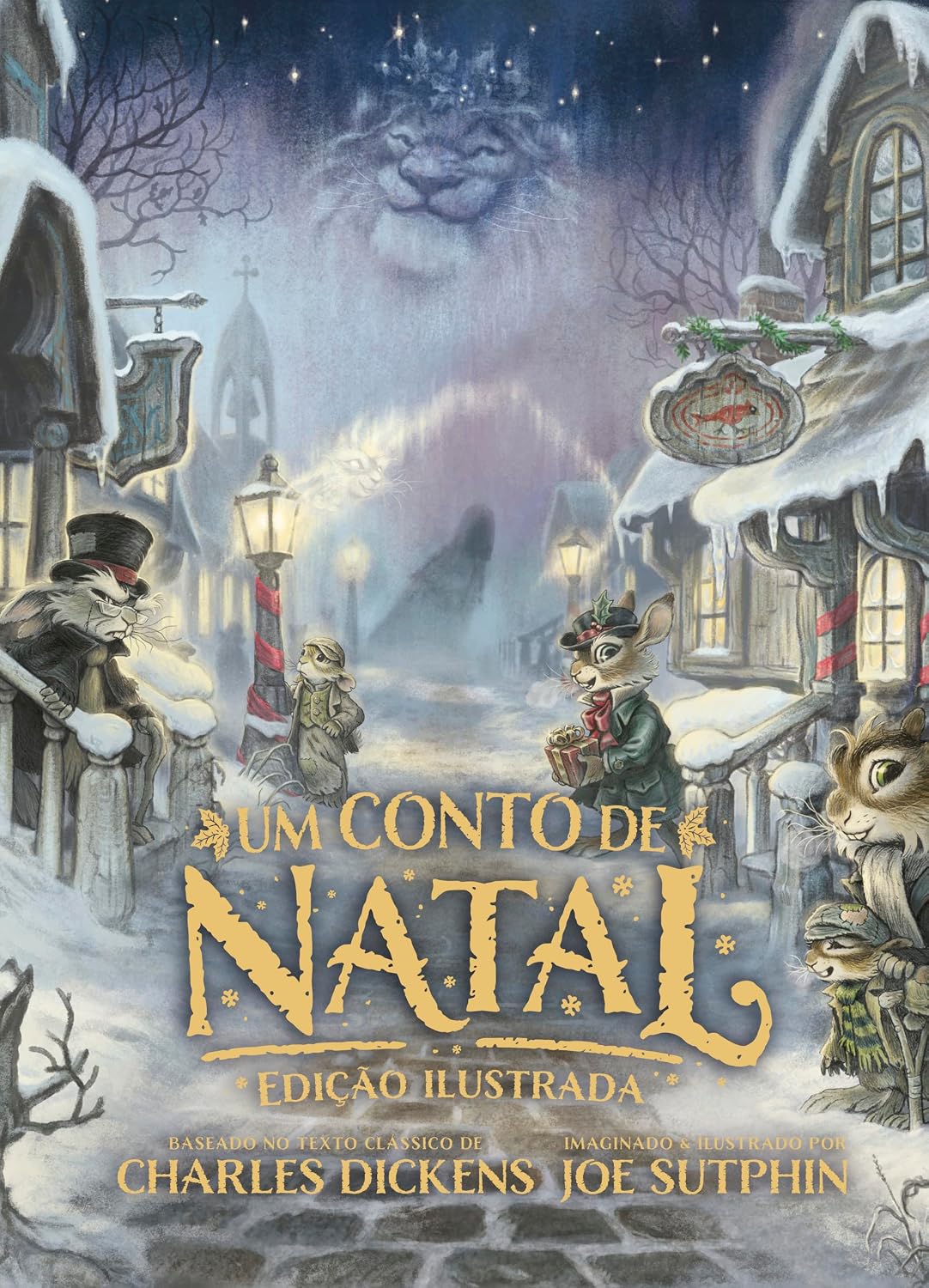 ler totalmente Um conto de Natal ― Edição de luxo com capa dura e ilustrações internas: Edição ilustrada