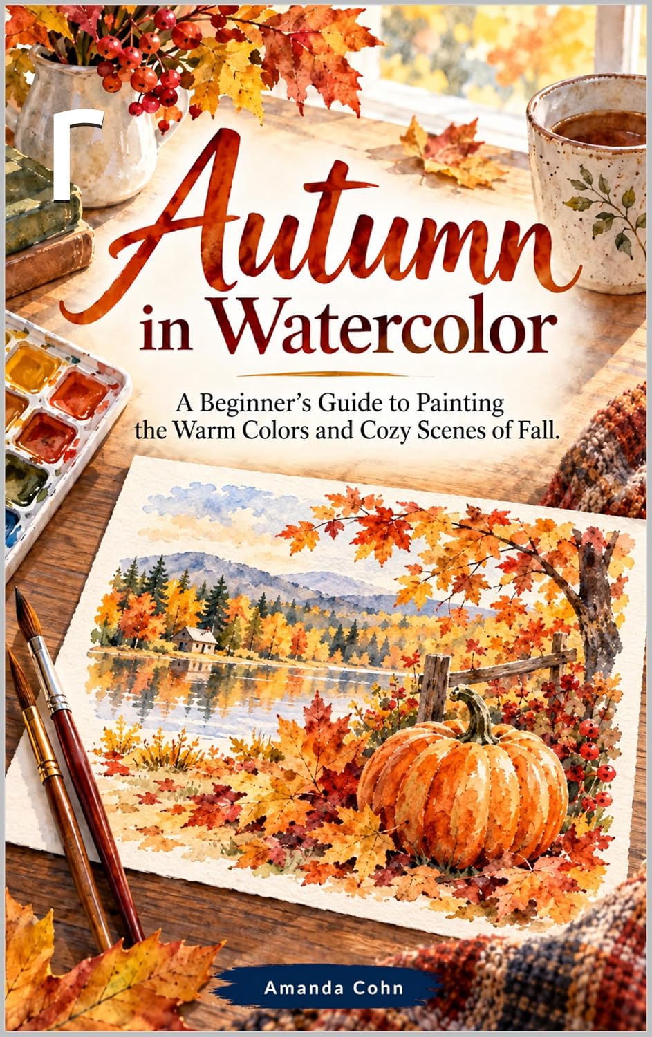 Autumn in Watercolor: A Beginner’s Guide to Painting the Warm Colors and Cozy Scenes of Fall (Creative Watercolor) (English Edition) baixar livro de graça