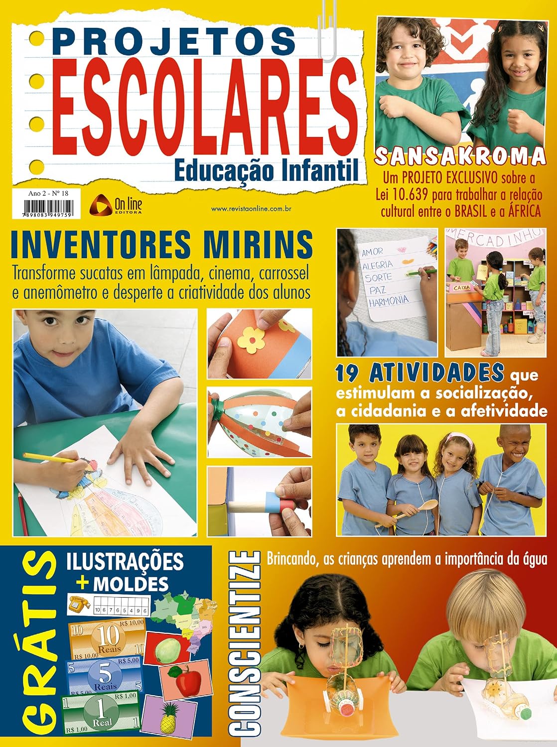 ler totalmente Projetos Escolares - Educação Infantil: Edição 18