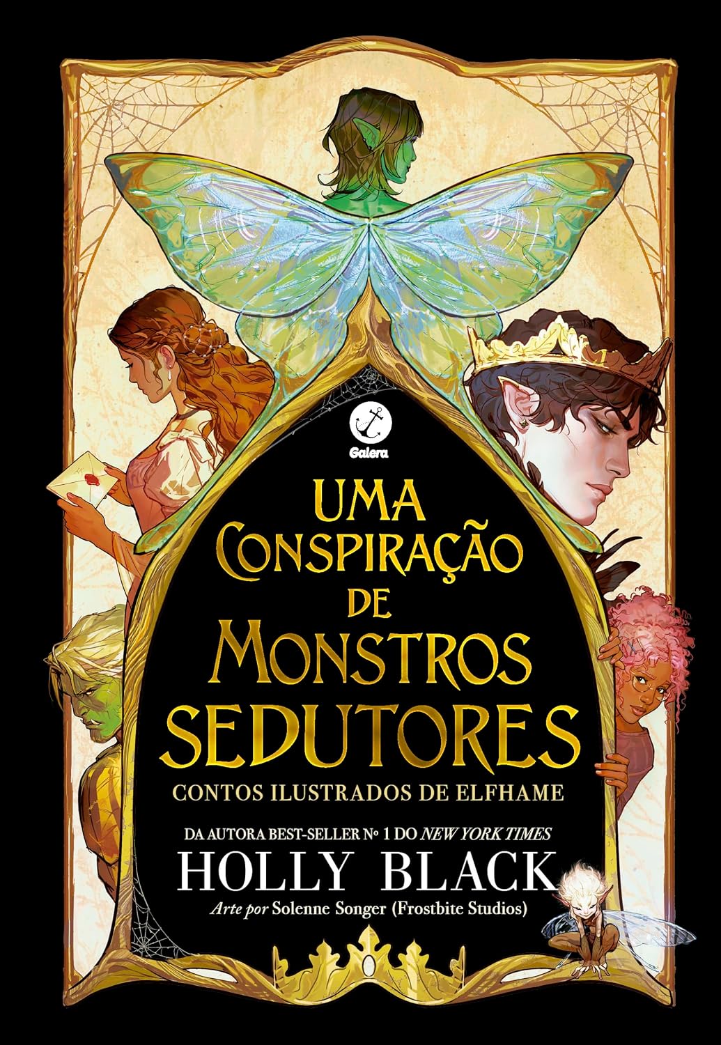 Uma conspiração de monstros sedutores: Contos ilustrados de Elfhame