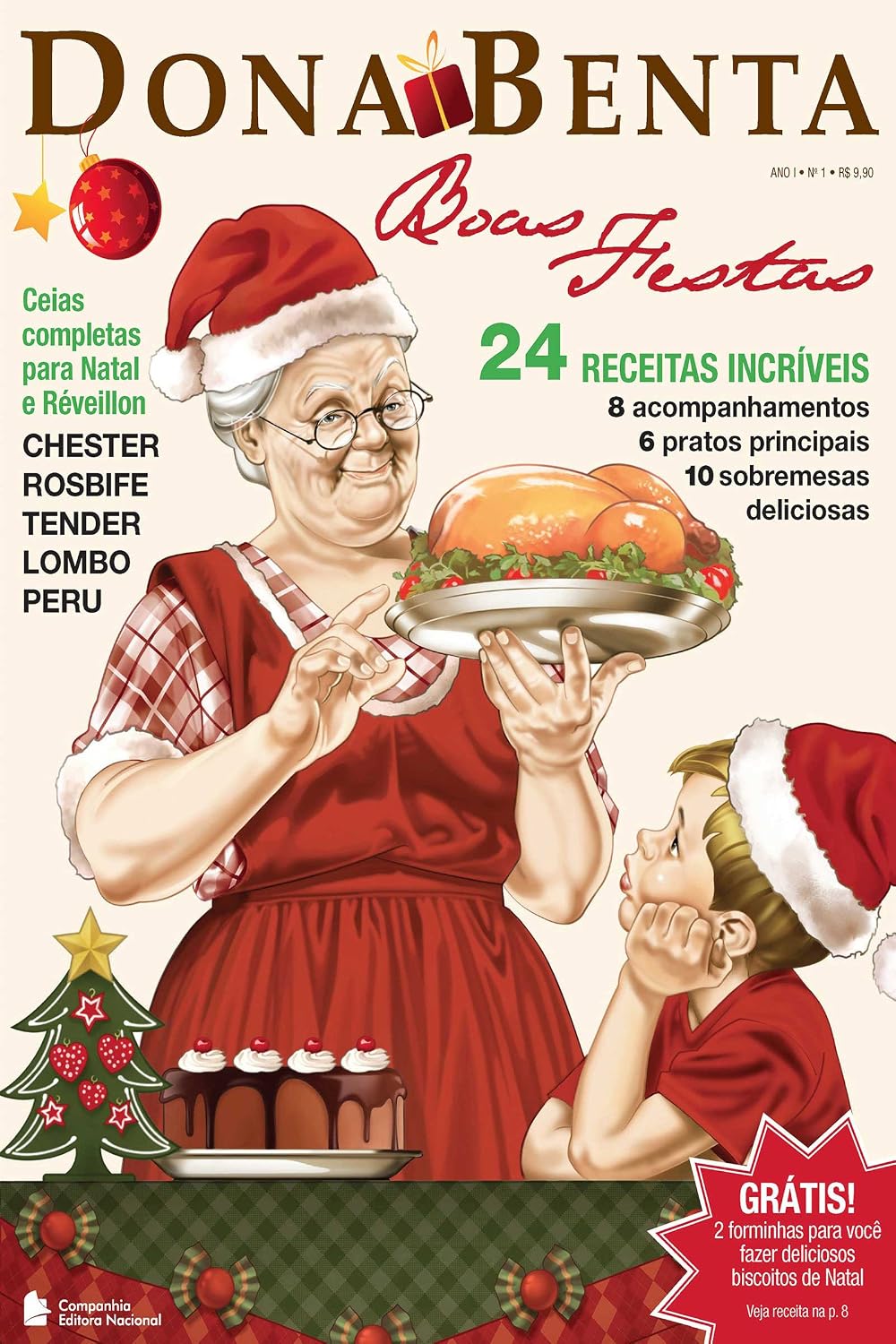 Dona Benta: Boas Festas: 24 Receitas incriveis
