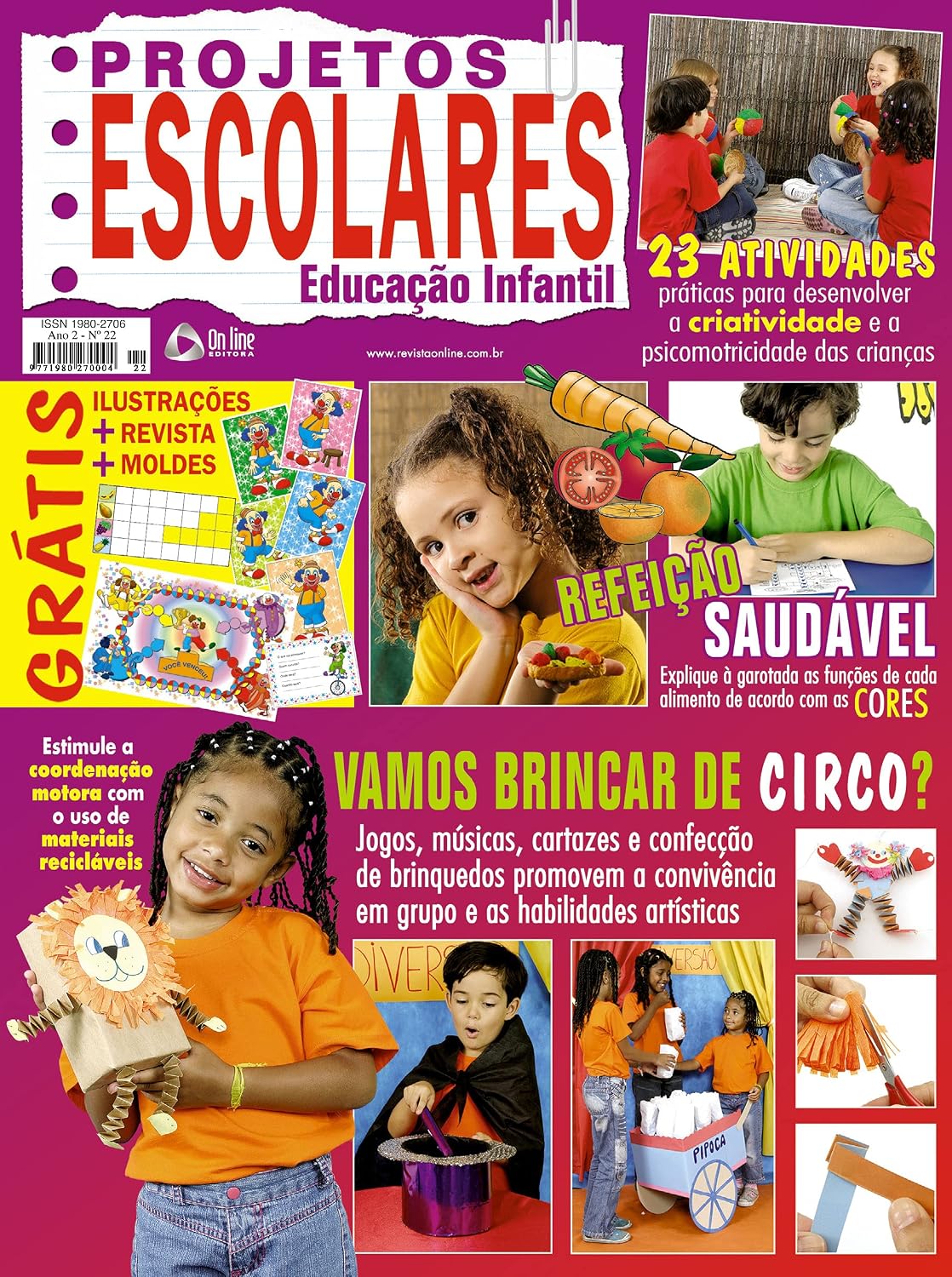 Projetos Escolares - Educação Infantil: Edição 22 baixar livro de graça