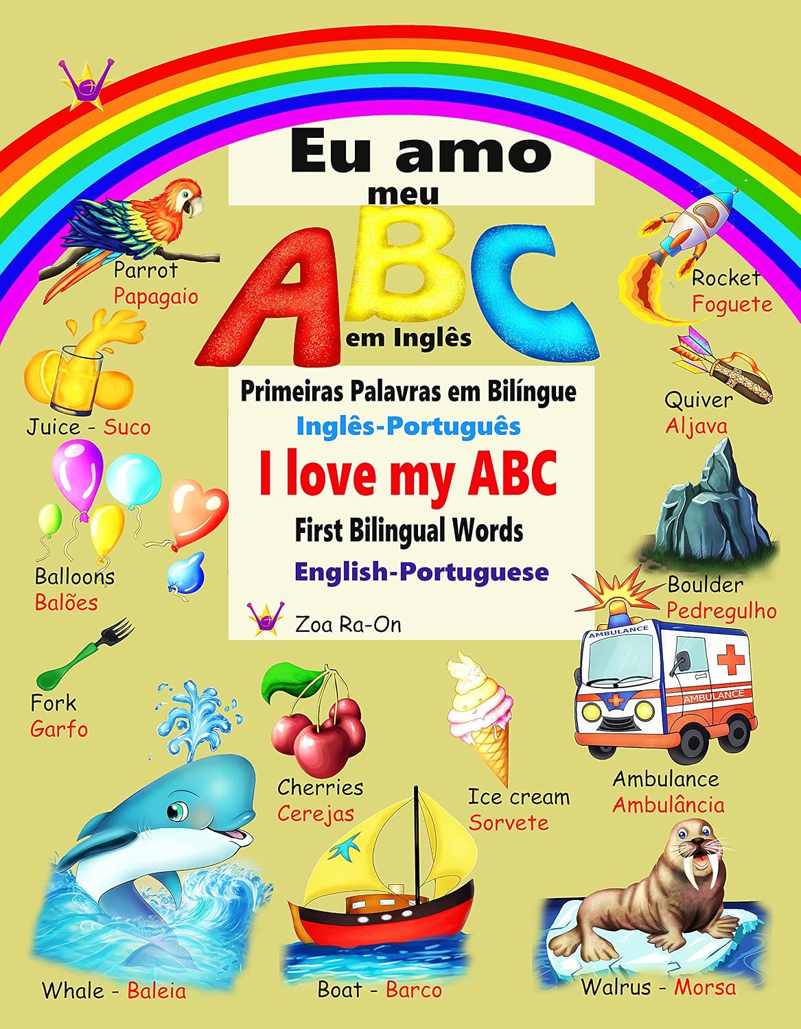 ler totalmente Eu amo meu ABC em inglês