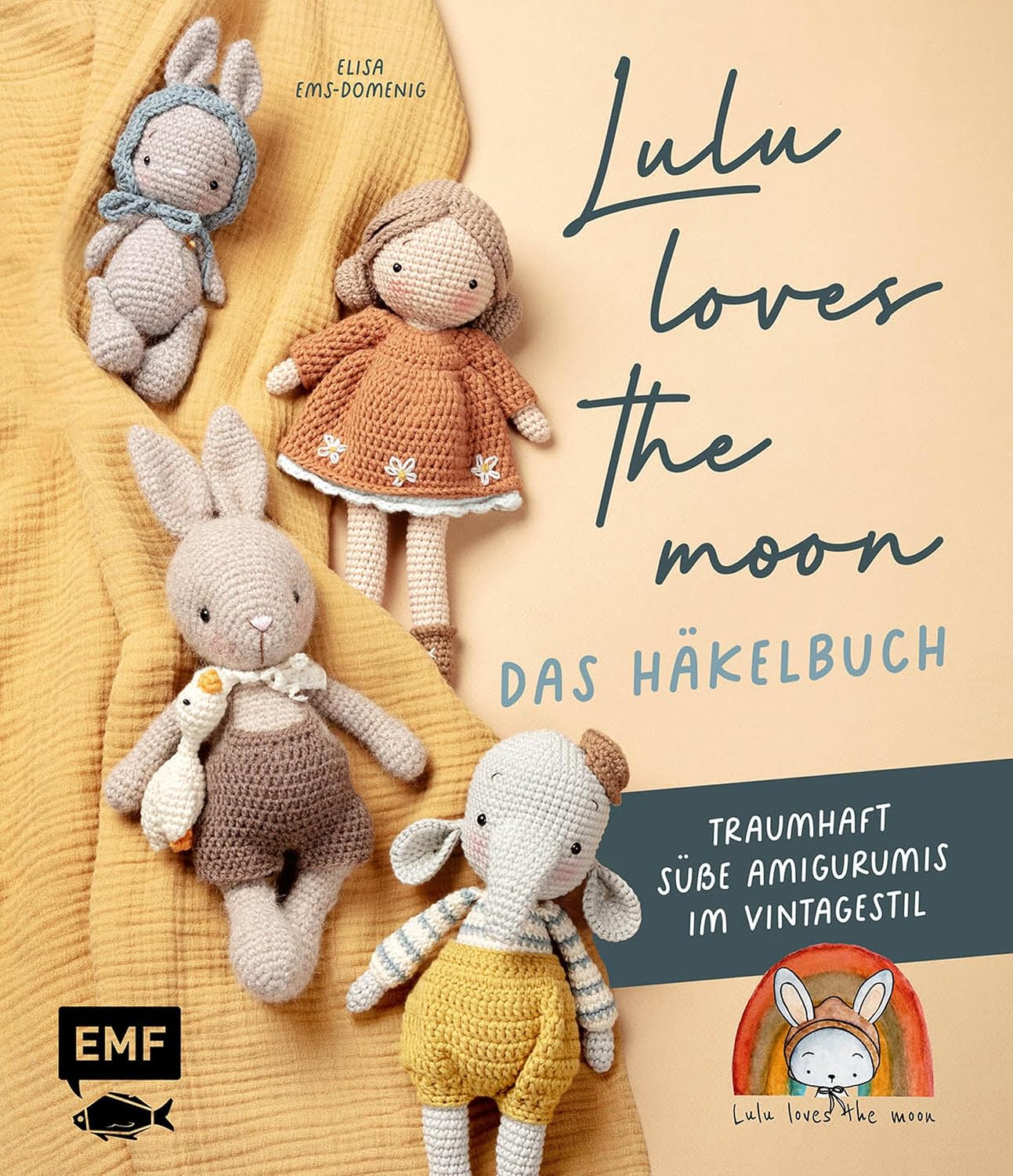 capítulo por capítulo baixar Lulu loves the moon – das Häkelbuch: Löwe, Reh, Igel und noch mehr traumhaft süße Amigurumis im Vintagestil häkeln (German Edition)