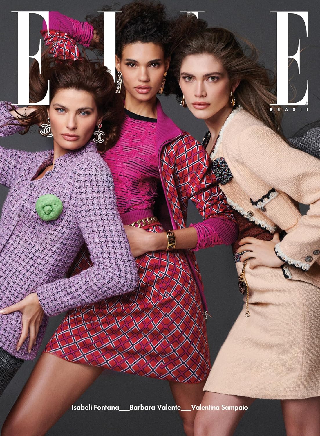 capítulo por capítulo baixar ELLE Brasil Vol. 16: Capa 02 - Isabeli Fontana, Barbara Valente e Valentina Sampaio