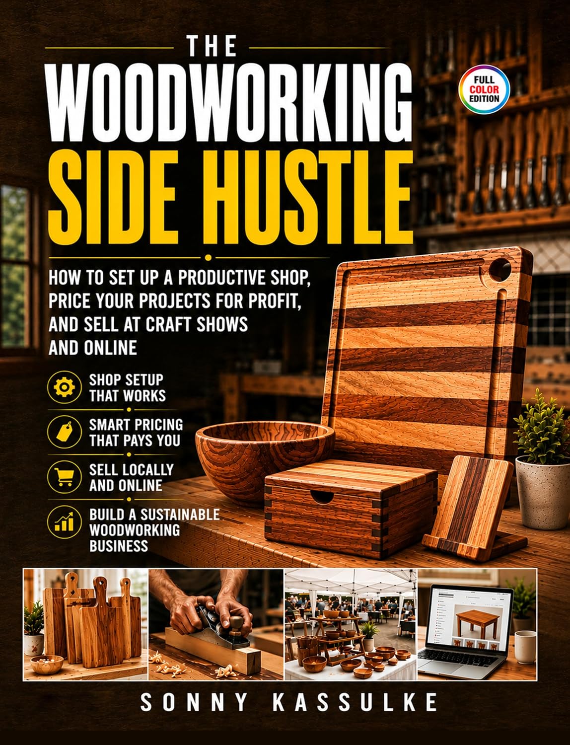 The Woodworking Side Hustle: How to Set Up a Productive Shop, Price Your Projects for Profit, and Sell at Craft Shows and Online (English Edition) baixar o livro de graça