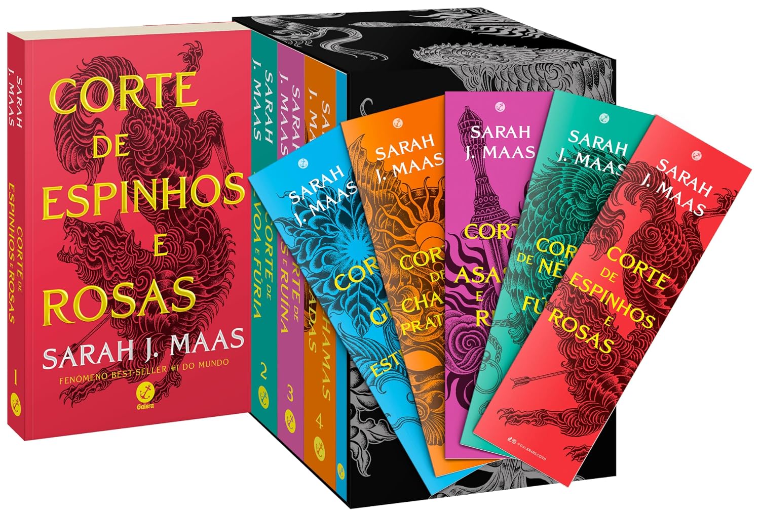 ler totalmente Box Corte de espinhos e rosas (Novas capas) - Acompanha marcadores