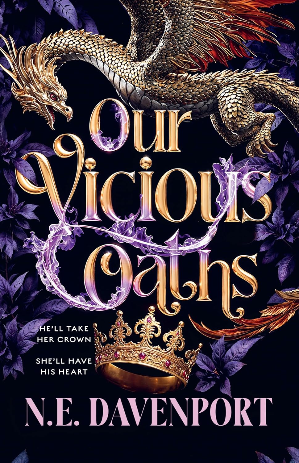 ler totalmente Our Vicious Oaths: The unputdownable spicy forced proximity fae romantasy (English Edition)