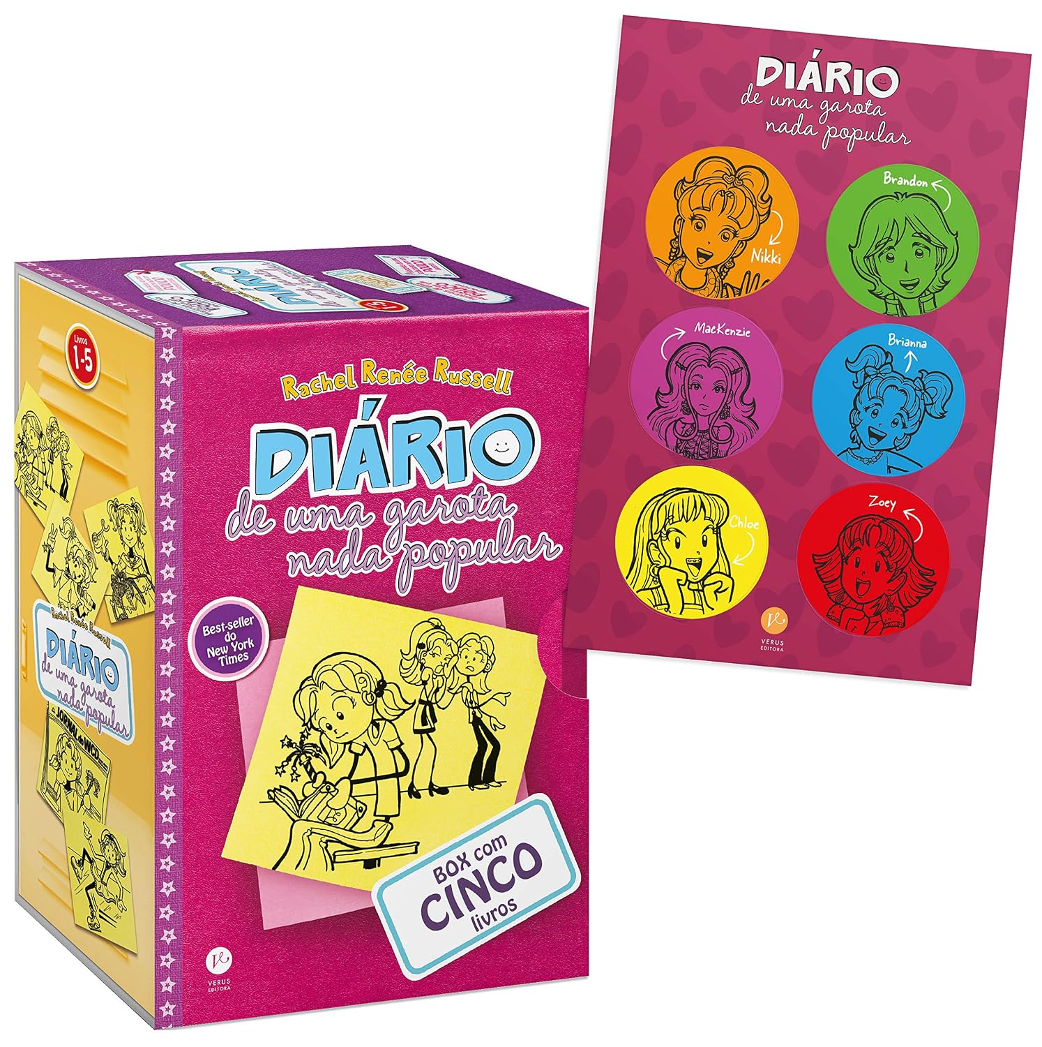 Box Diário de uma garota nada popular (Vol. 1 a 5 - Edição de bolso) baixar o livro de graça