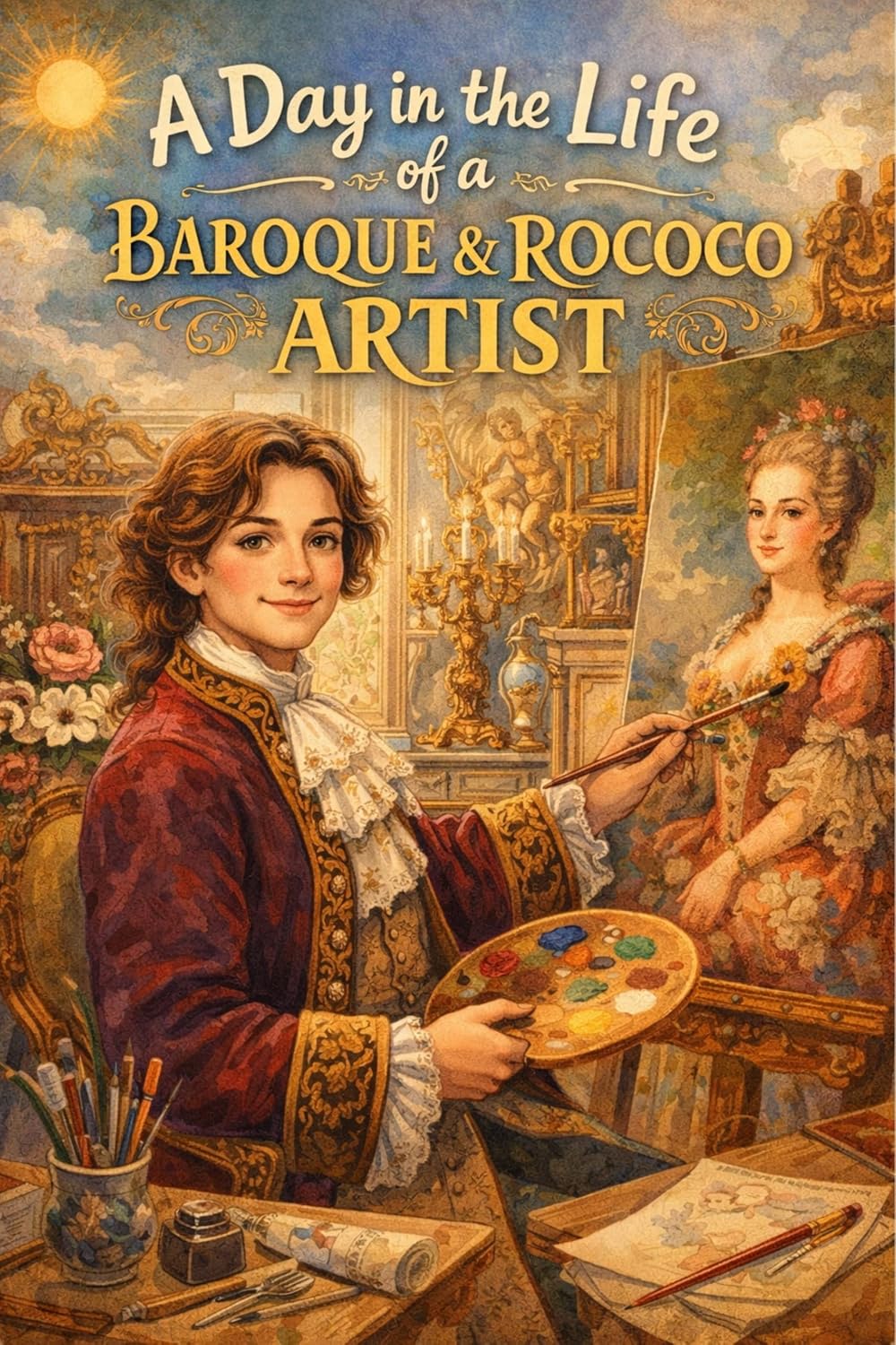 ler totalmente A Day in the Life of a Baroque & Rococo Artist: Drama, Detail, and Delicate Beauty in an Age of Splendor (English Edition)