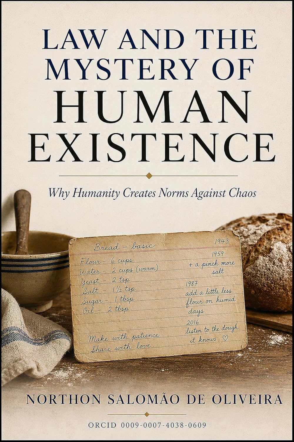 LAW AND THE MYSTERY OF HUMAN EXISTENCE Why Humanity Creates Norms Against Chaos (English Edition)