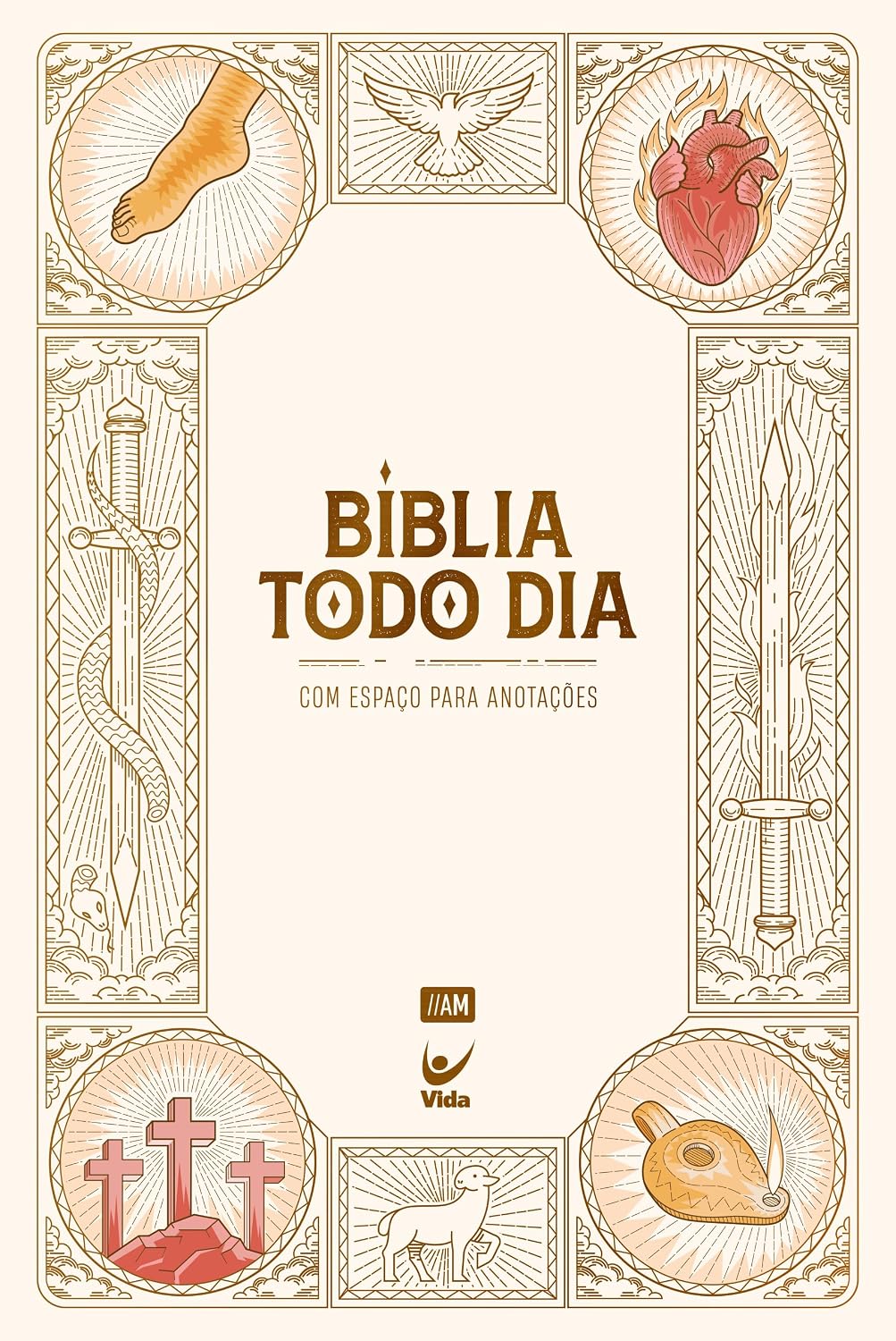 Bíblia Todo Dia - Vitral: com espaço para anotações