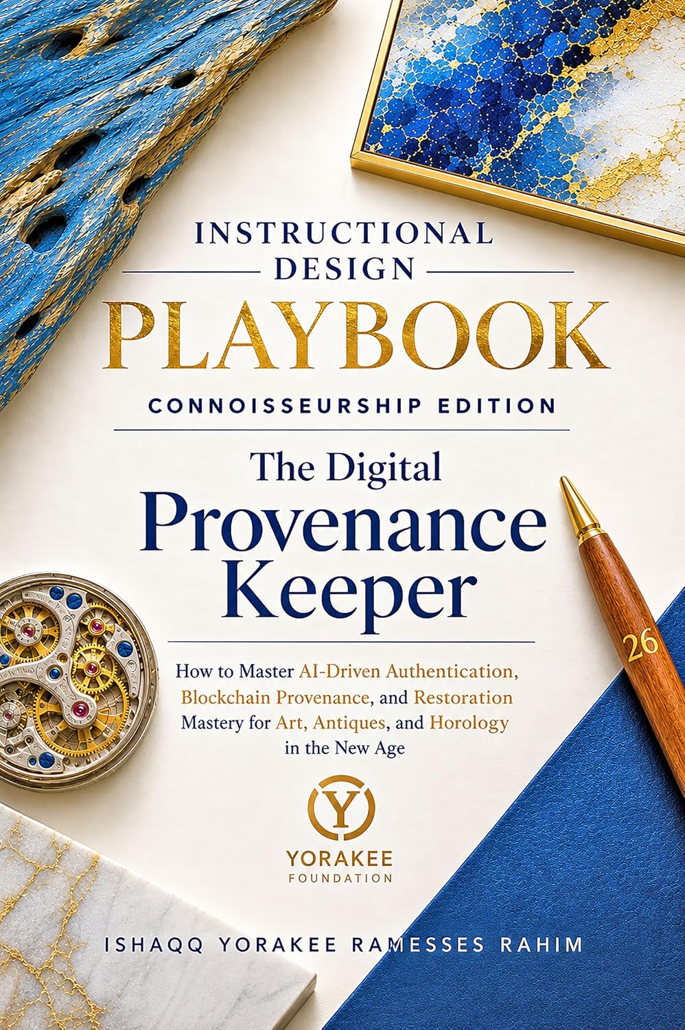 ler totalmente INSTRUCTIONAL DESIGN PLAYBOOK: CONNOISSEURSHIP EDITION: The Digital Provenance Keeper: Master AI-Driven Authentication, Blockchain Provenance, Restoration... Design Series Book 6) (English Edition)