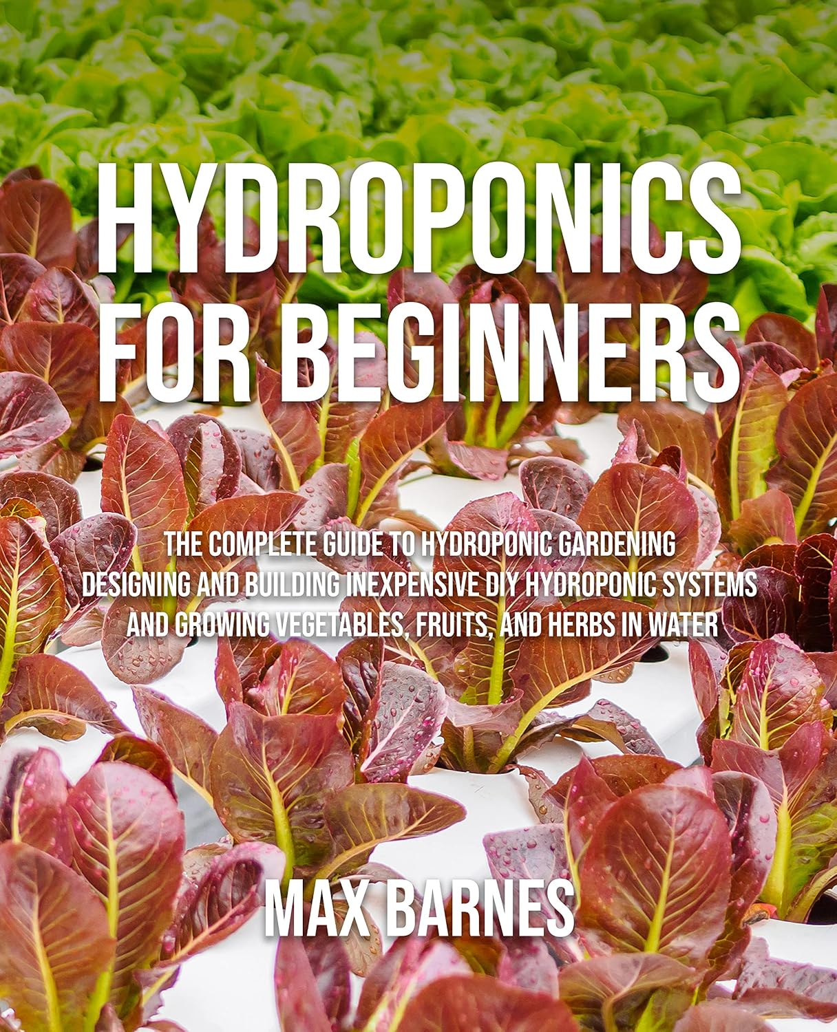 ler totalmente Hydroponics for Beginners: The Complete Guide to Hydroponic Gardening, Designing and Building Inexpensive DIY Hydroponic Systems, And Growing Vegetables, Fruits, and Herbs in Water (English Edition)