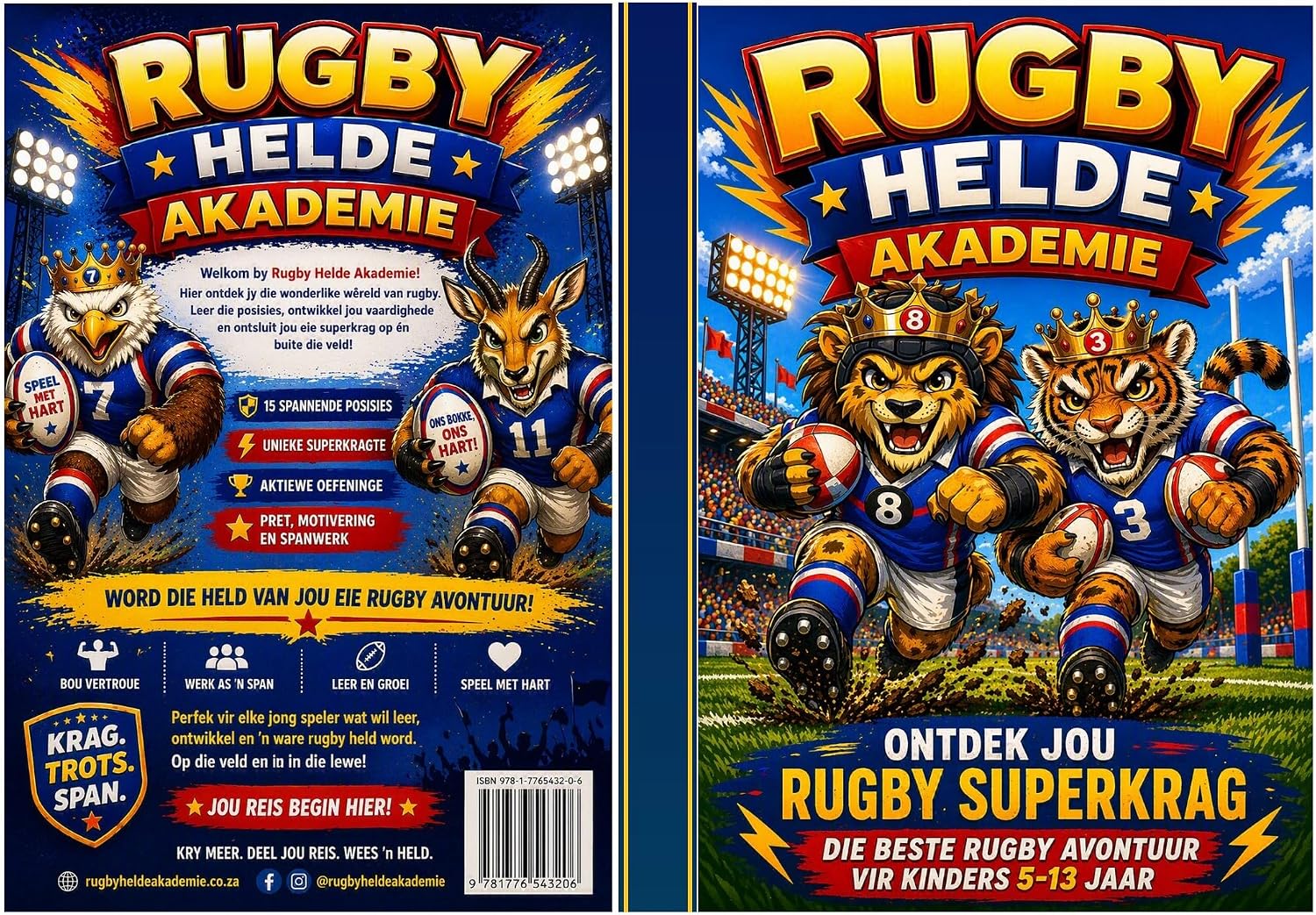 Rugby Helde Akademie: Rugby (Afrikaans Edition) baixar o livro de graça