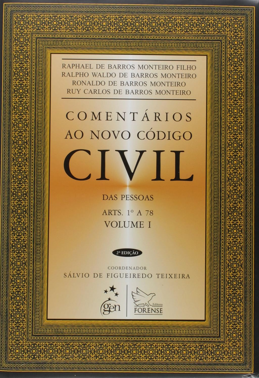 Comentários ao Novo Código Civil das Pessoas Arts. 1º a 78 - Vol. I - 2ª Edição 2012: Volume 1 baixar o livro de graça