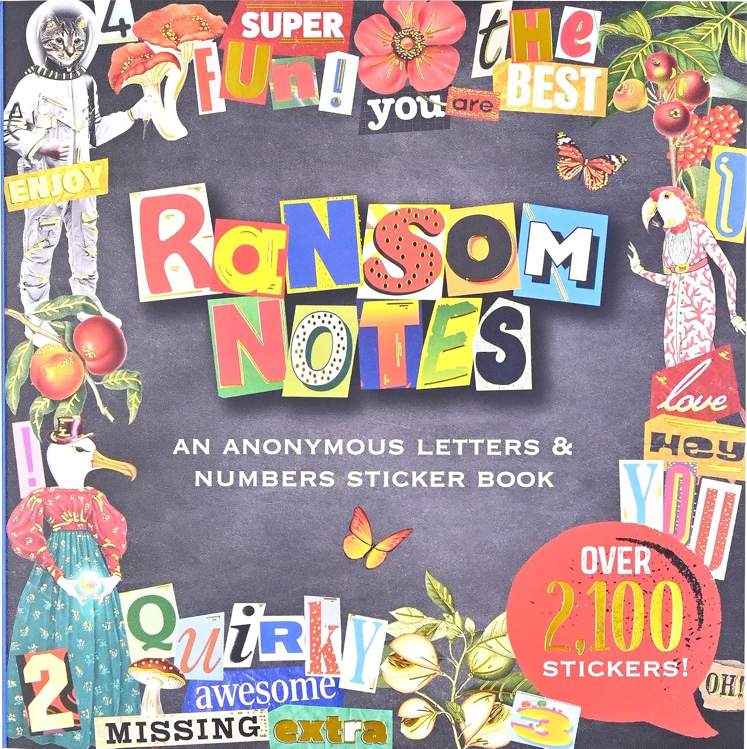 Ransom Notes Sticker Book (Over 2100 Stickers!) baixar o livro de graça