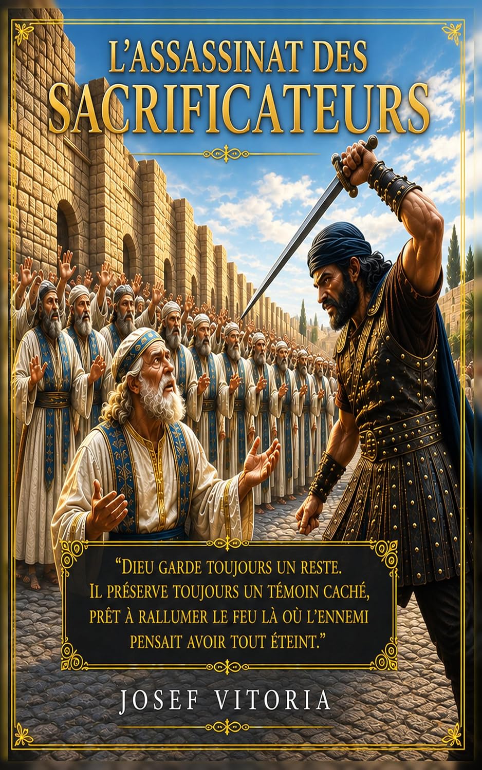 L'ASSASSINAT DES SACRIFICATEURS: Dieu garde toujours un reste. Il préserve toujours un témoin caché prêt à rallumer le feu là où l'ennemi pensait avoir tout éteint (French Edition)