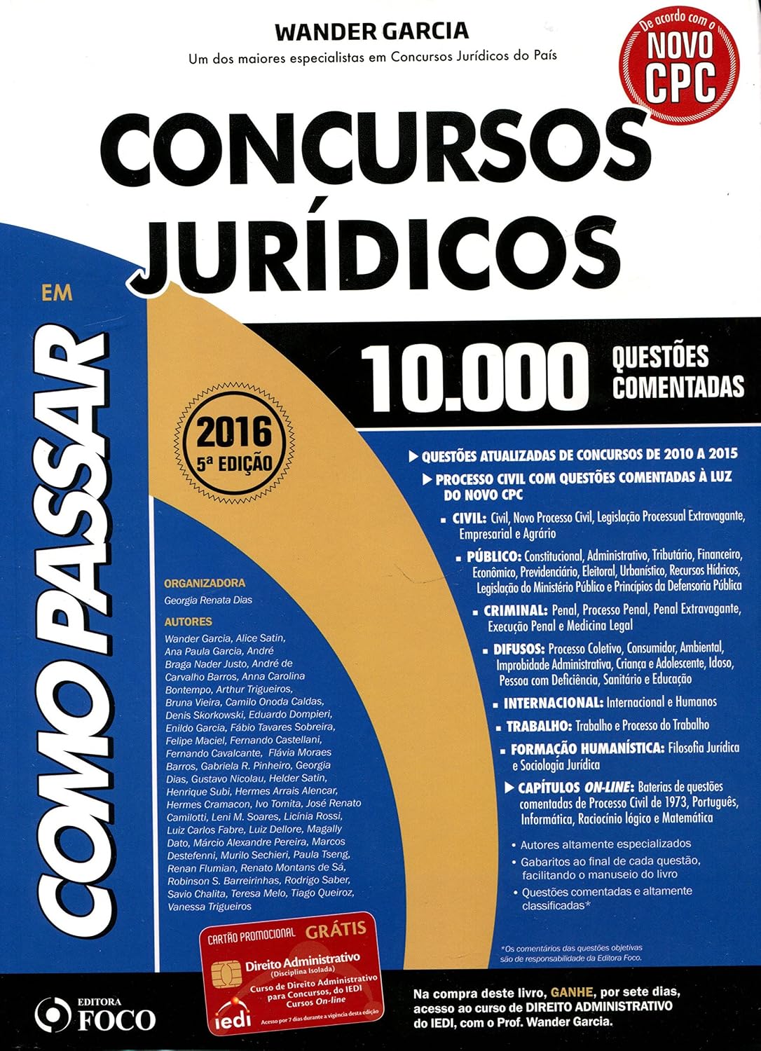 Como Passar em Concursos Jurídicos: 10.000 Questões Comentadas baixar o livro de graça