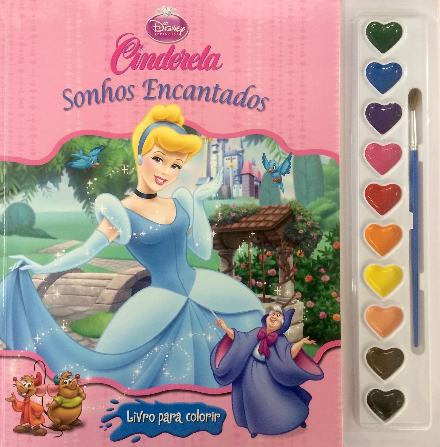 Cinderela. Sonhos Encantados - Coleção Disney Aquarela