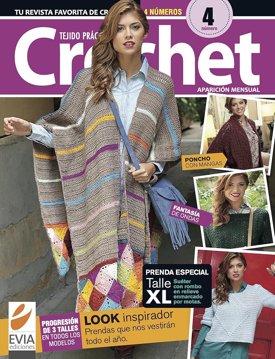 ler totalmente Tejido práctico. Crochet 4: Look inspirador. Prendas que nos vestirán todo el año (CROCHET I nº 6) (Spanish Edition)