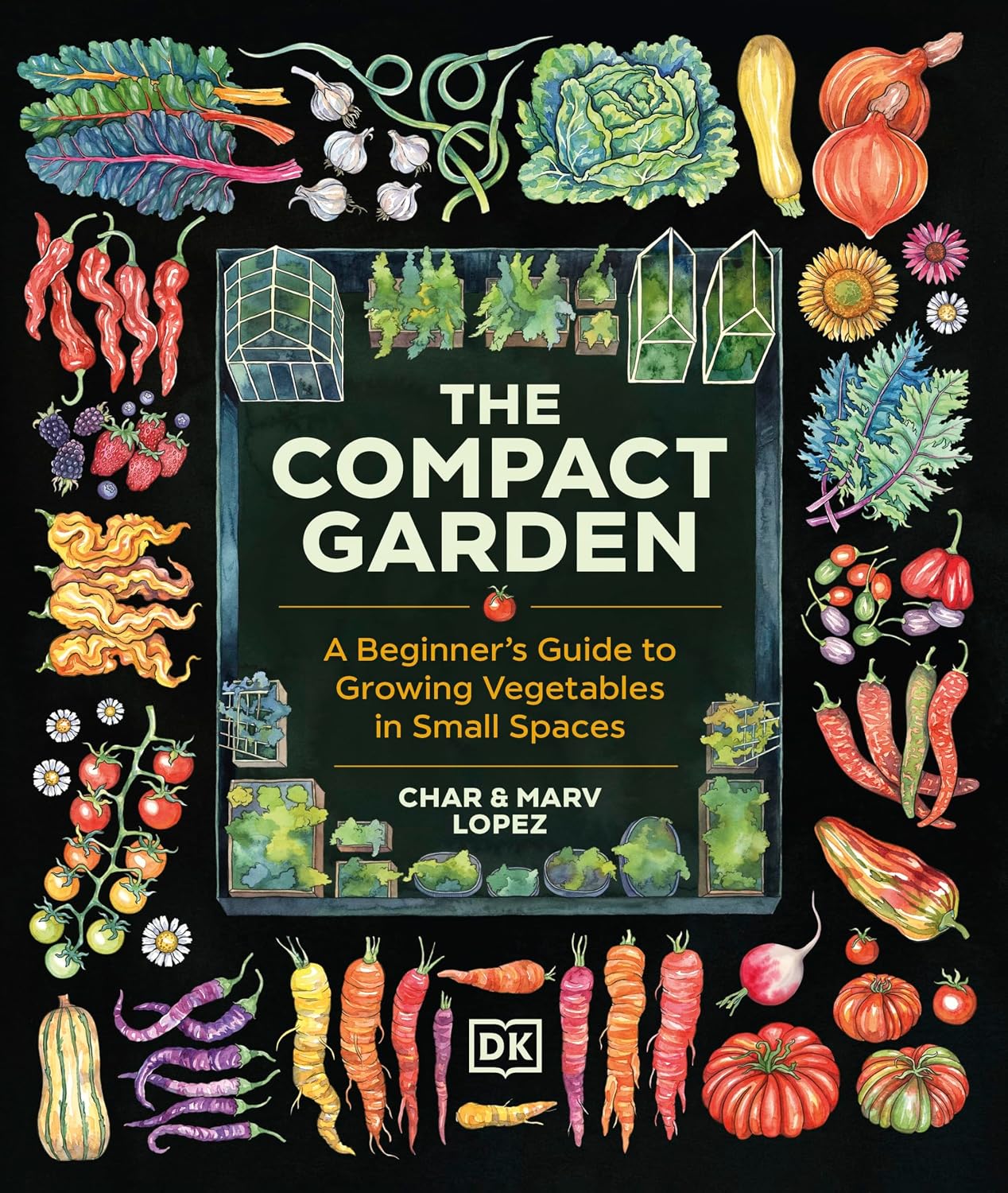 capítulo por capítulo baixar The Compact Garden: A Beginner's Guide to Growing Vegetables in Small Spaces (English Edition)