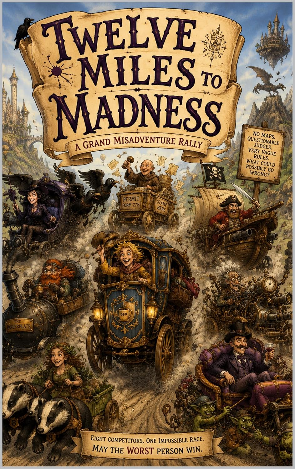 Twelve Miles To Madness (English Edition) baixar o livro de graça