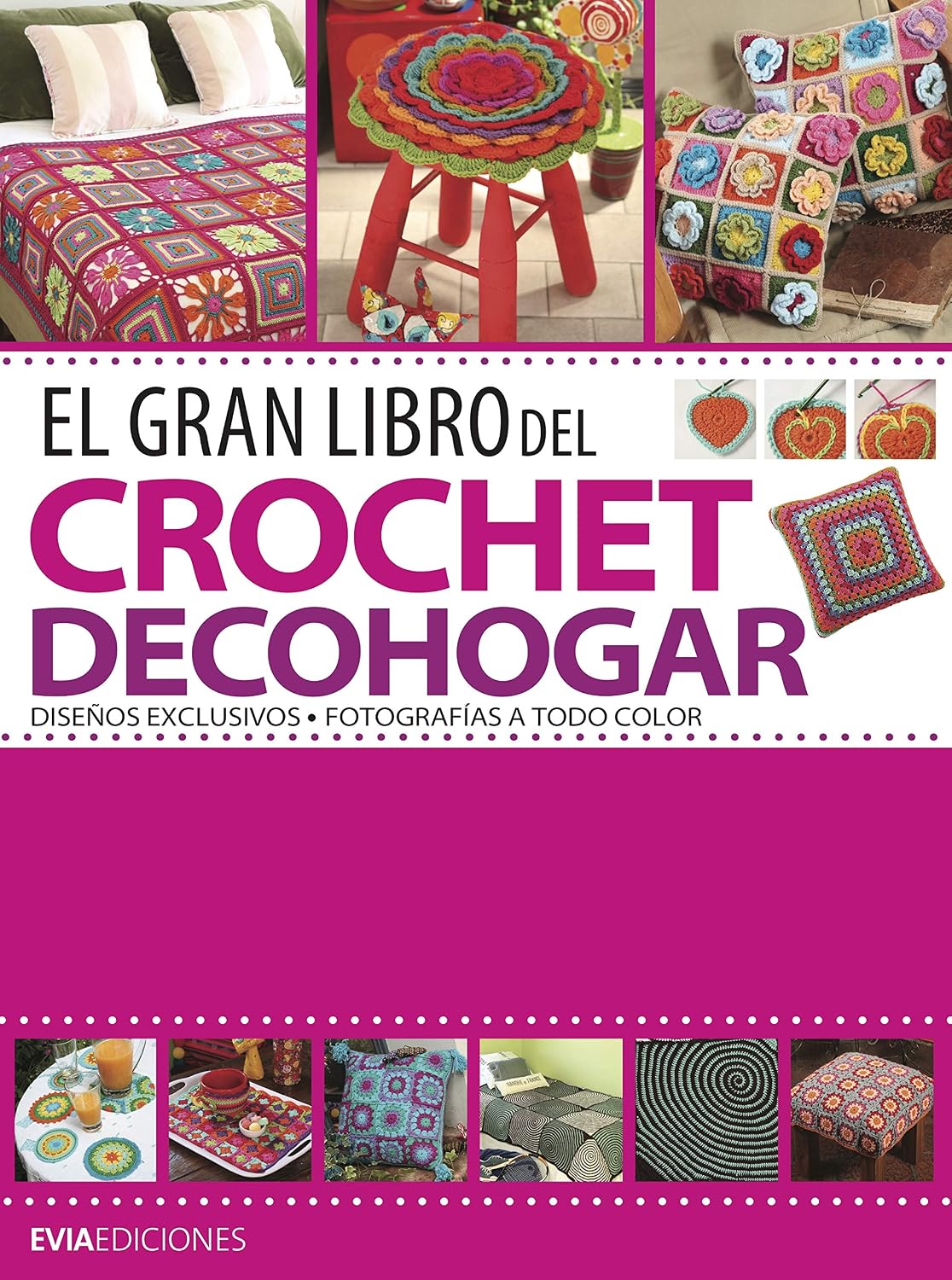 ler totalmente EL GRAN LIBRO DEL CROCHET DECOHOGAR: diseños exclusivos (CROCHET II nº 8) (Spanish Edition)