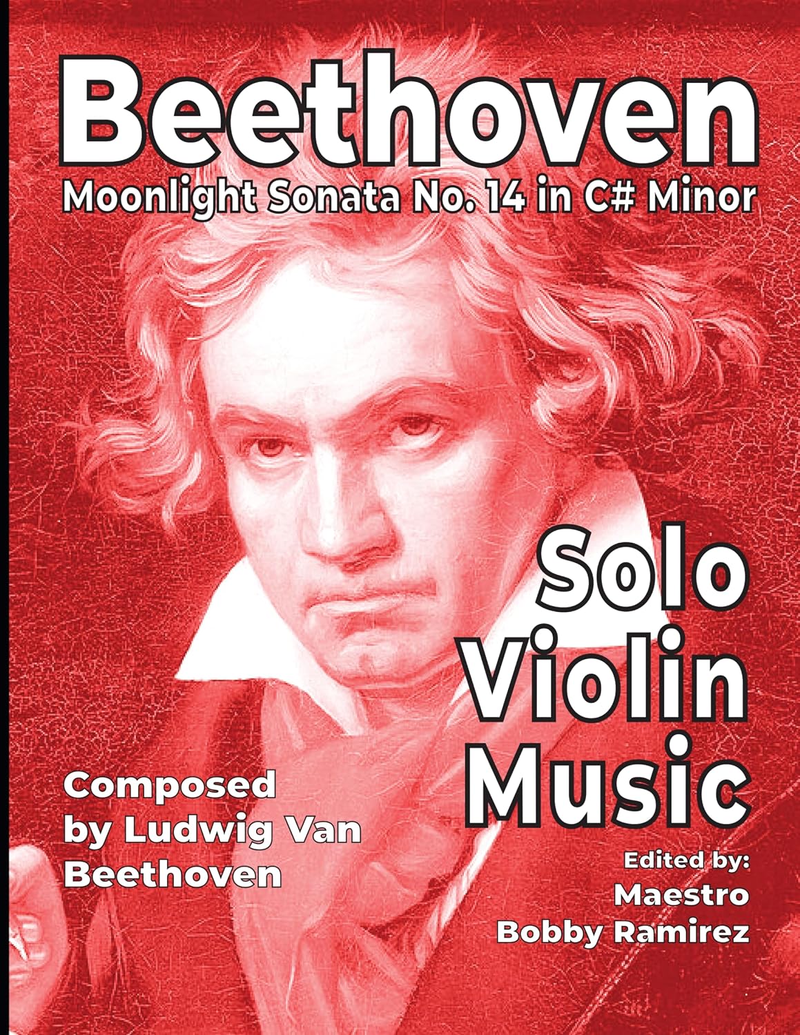 ler totalmente Beethoven Moonlight Sonata No. 14 in C# Minor Solo Violin Music: Advanced concert sheet music repertoire book for performance and practice resource (Beethoven’s... Printed Music Book Series) (English Edition)