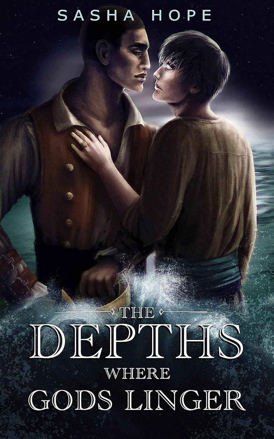 ler totalmente The Depths Where Gods Linger: MM Romantasy (English Edition)